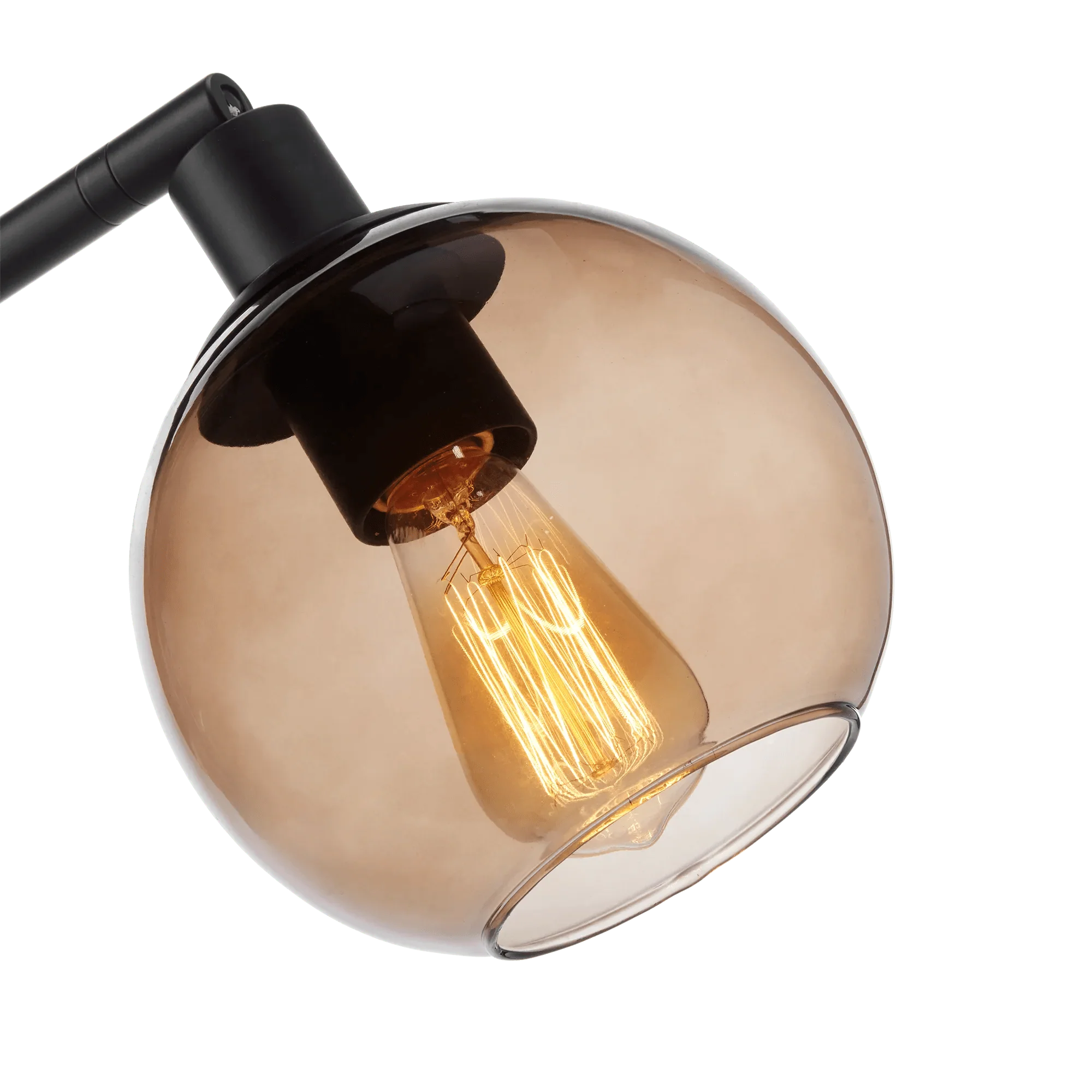 2-Head Glass Floor Lamp - Image 4
