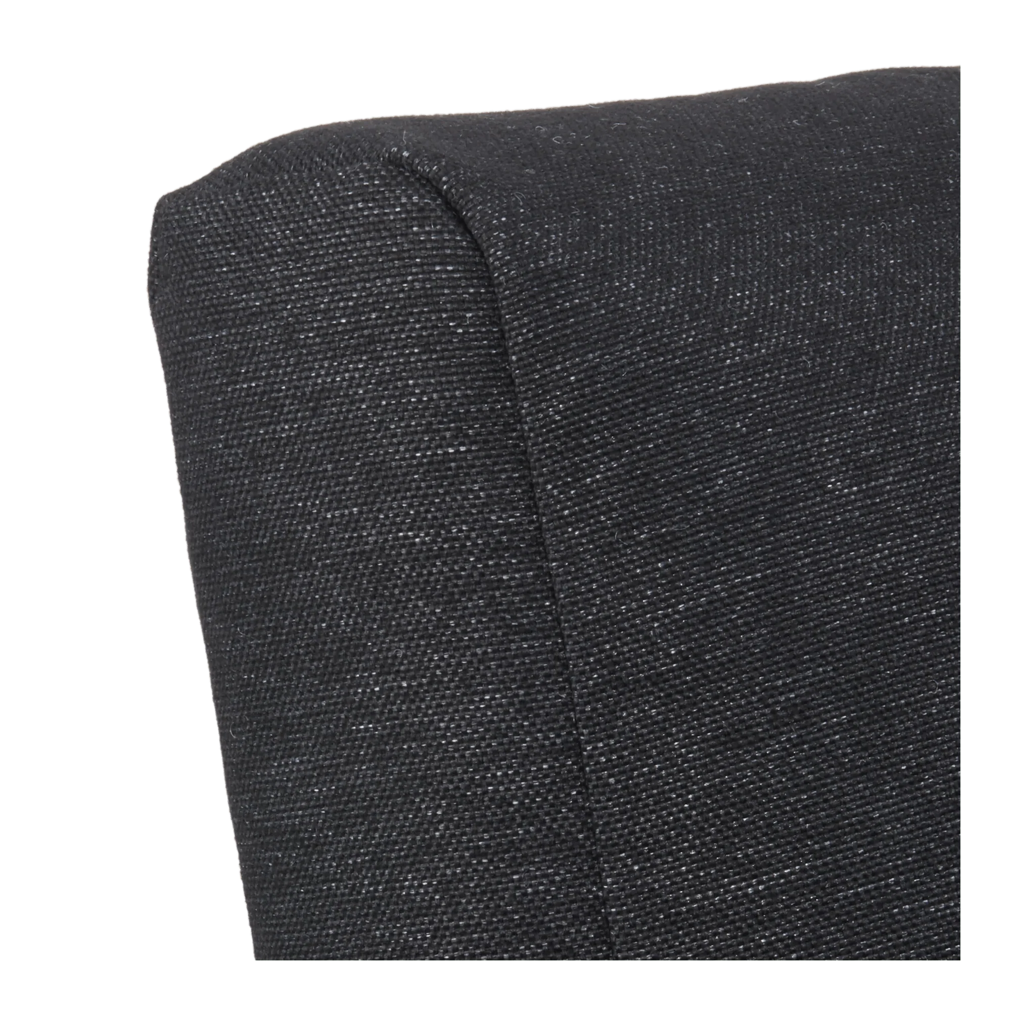 2-seat outdoor black sofa - Image 3