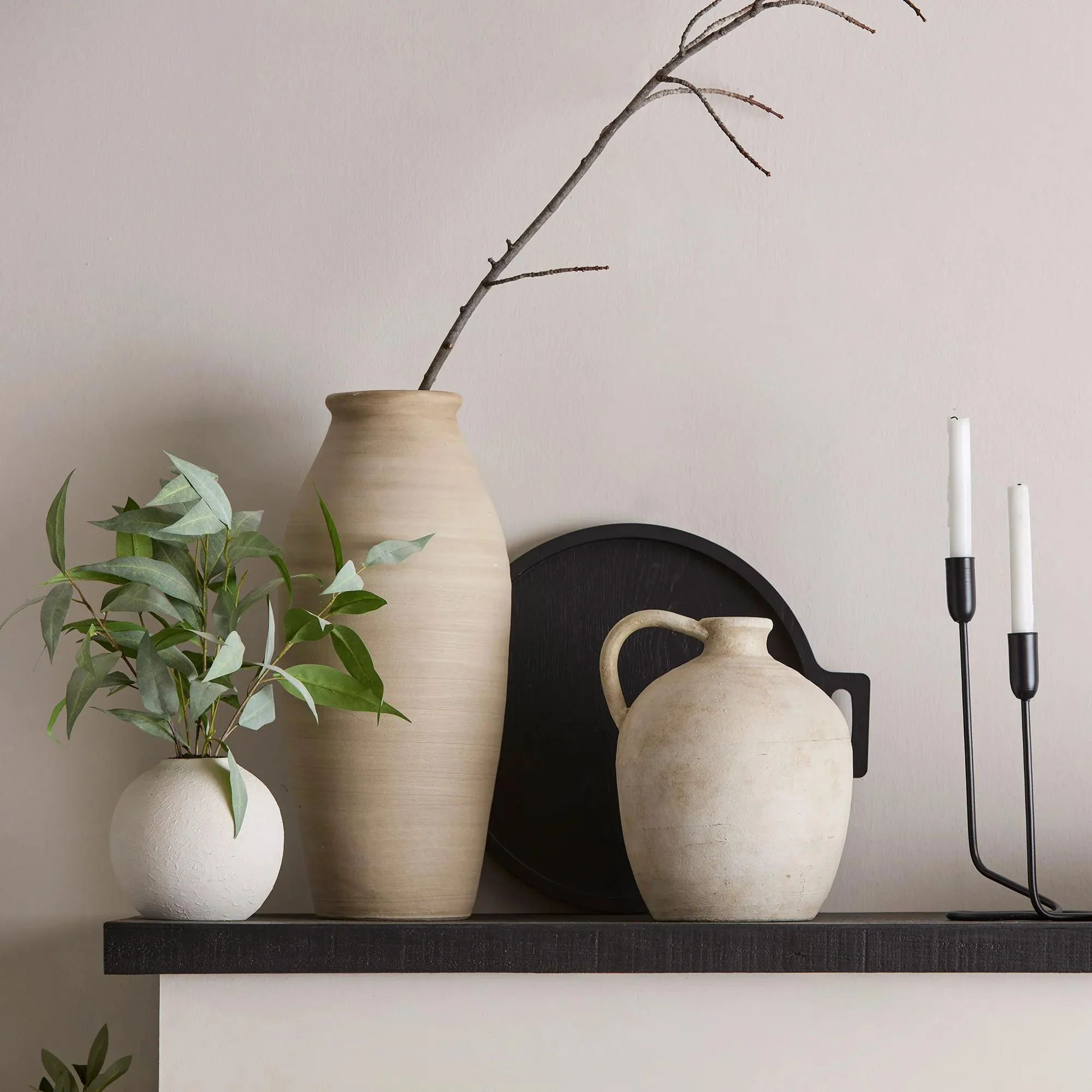 Antique Ceramic Floor Vase - Image 4