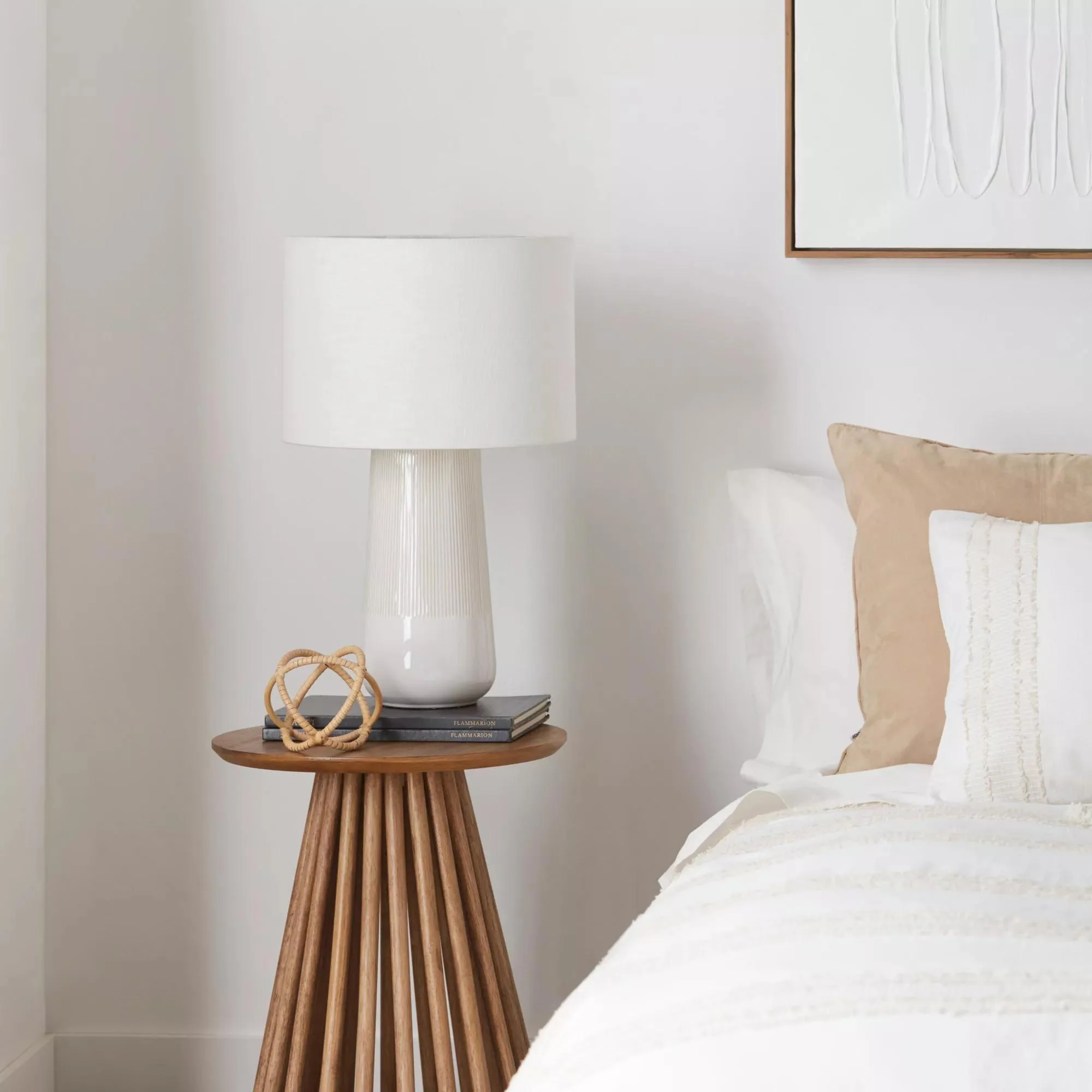 2-Tone Ceramic Table Lamp - Image 9