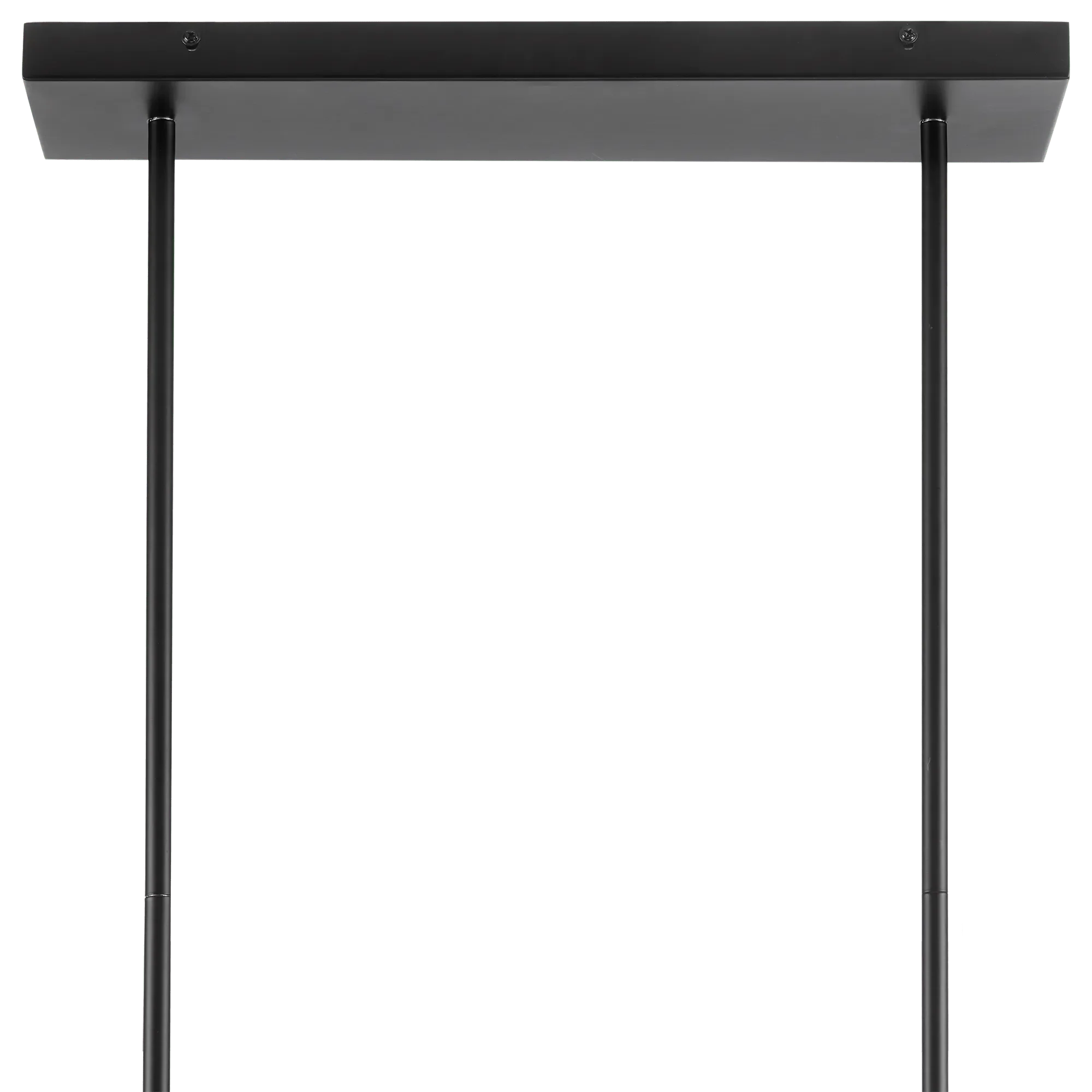 3-Bulb Metal and Ceramic Ceiling Lamp - Image 4