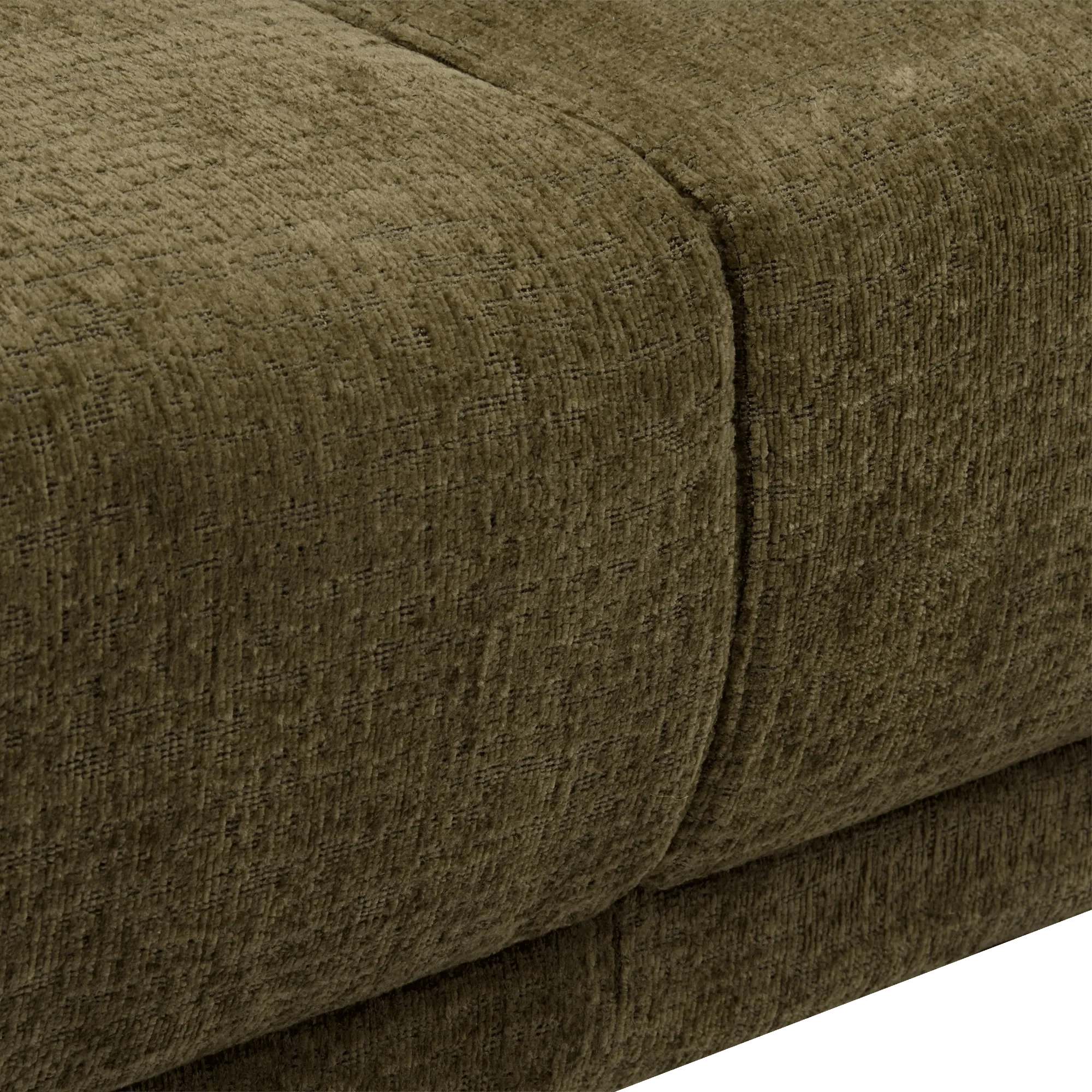 3 Seat  Green Sofa - Image 5