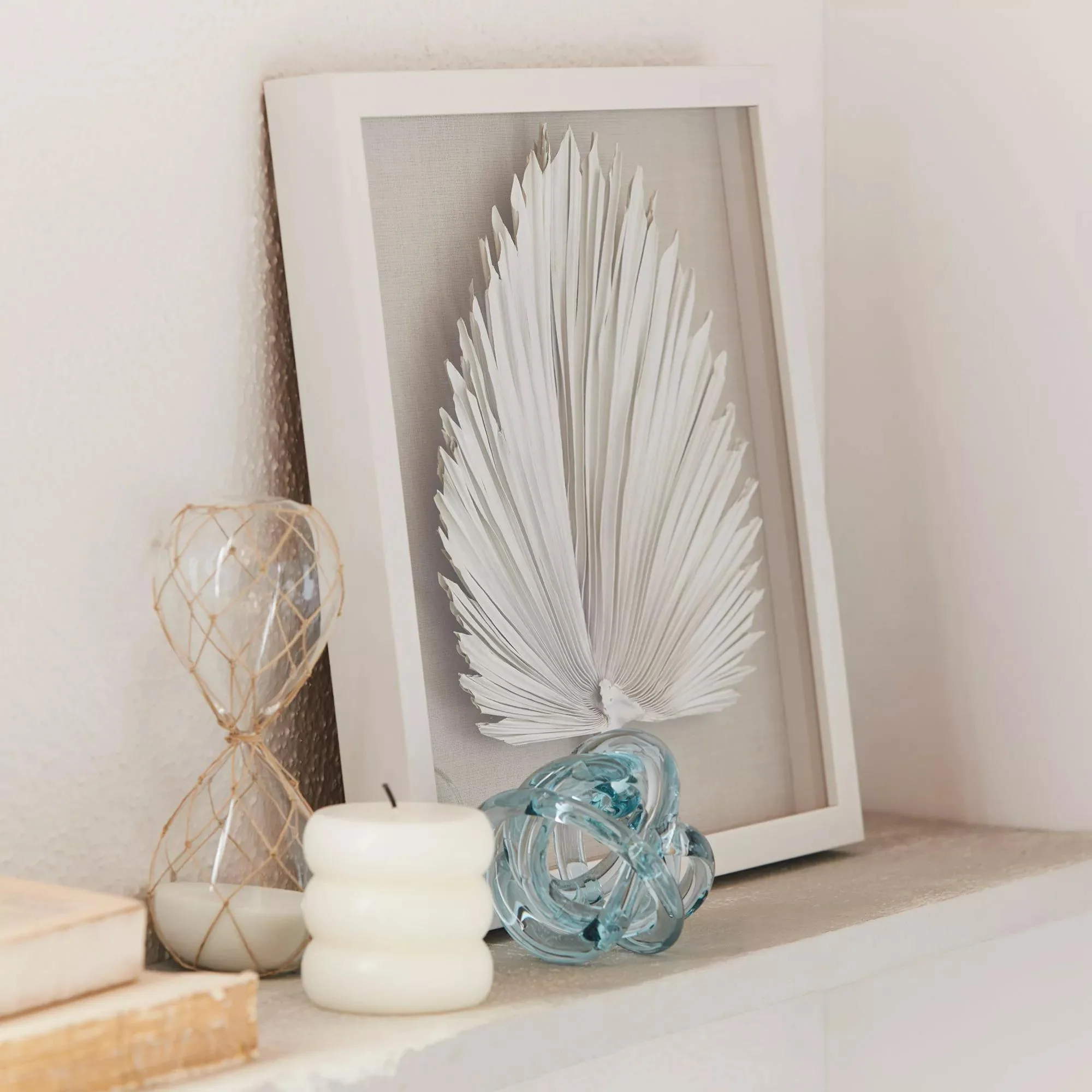 30-Minute Decorative Hourglass with White Sand 7 x 20 cm. - Image 3