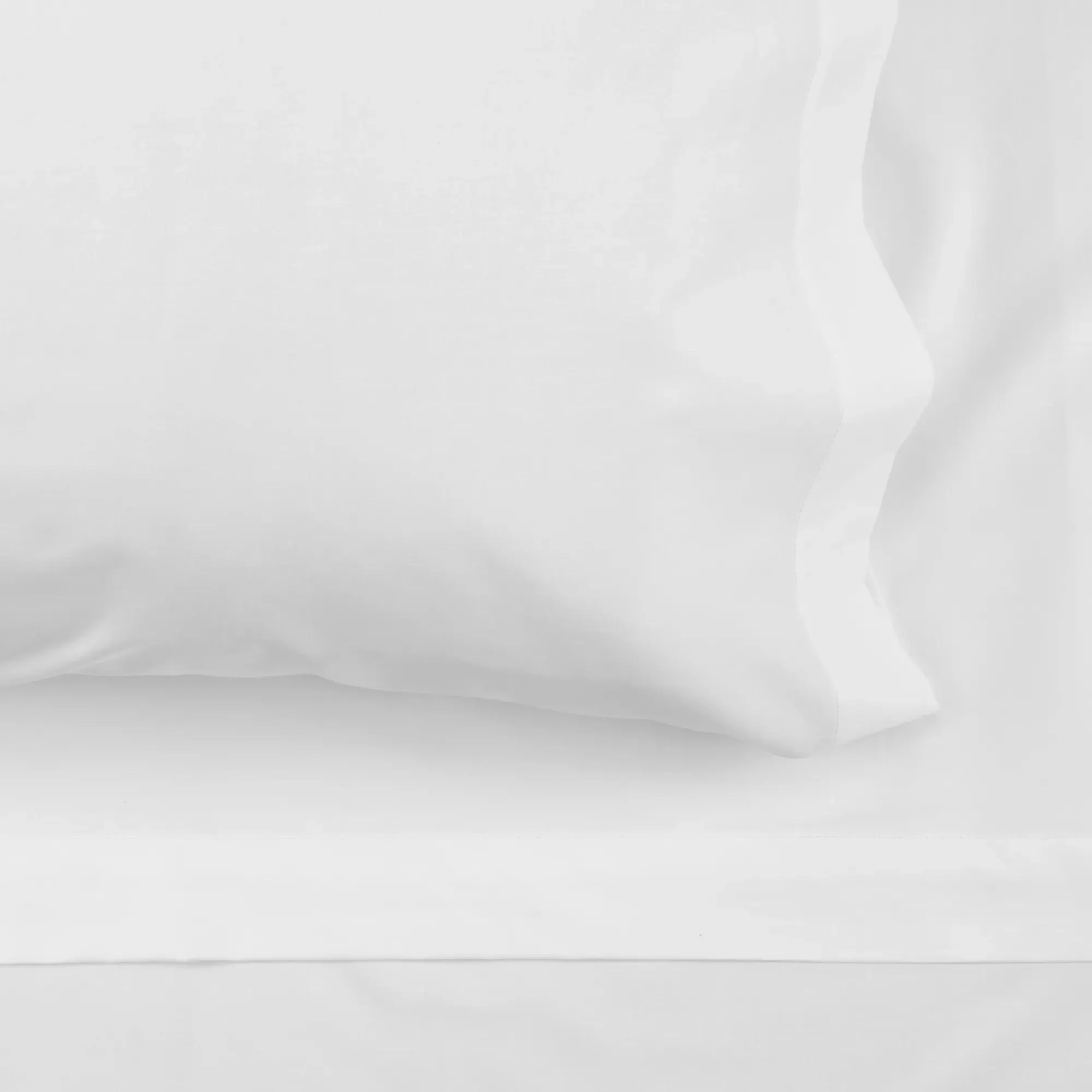 White 4-Piece Bamboo Sheet Set - Image 2