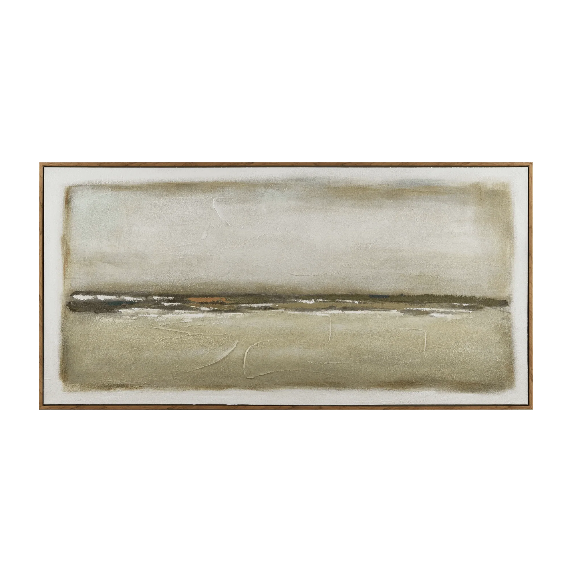 Abstract Horizon Framed Art
