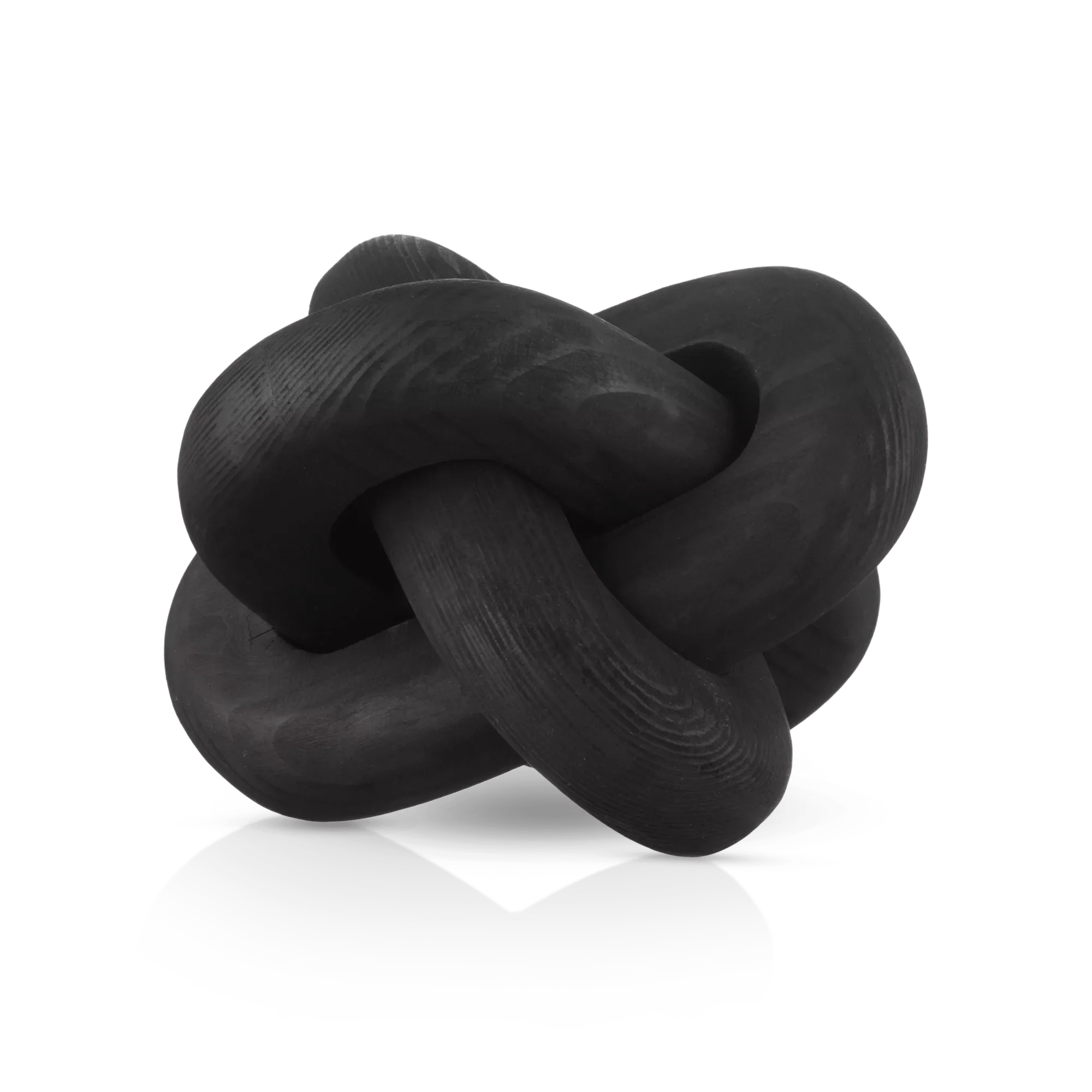 Abstract Knotted Wood Decorative Object - Image 3
