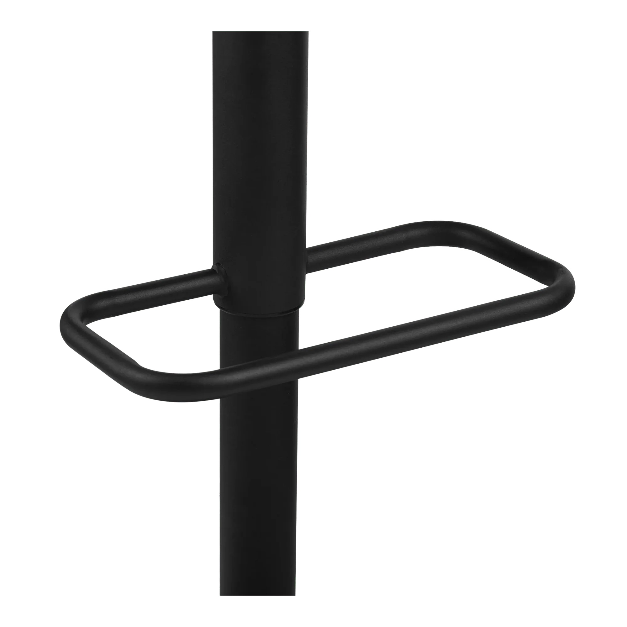 Adjustable Metal and Fabric Barstool - Image 5