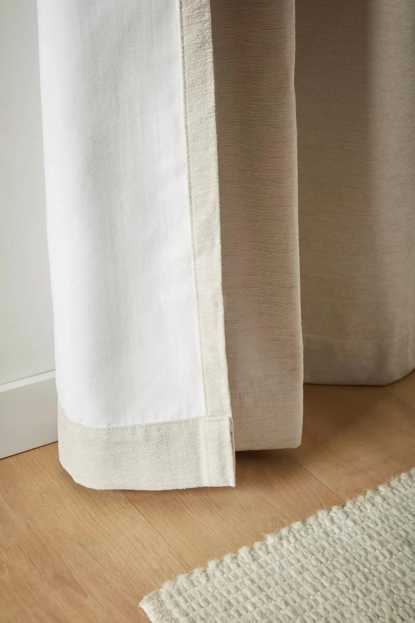 Oatmeal Adrie Blackout Curtain - Image 2