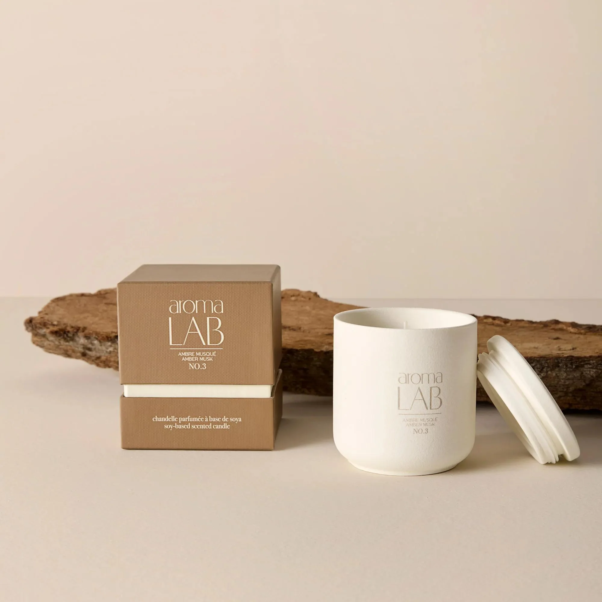 Amber Musk Candle - Aroma Lab - Image 2