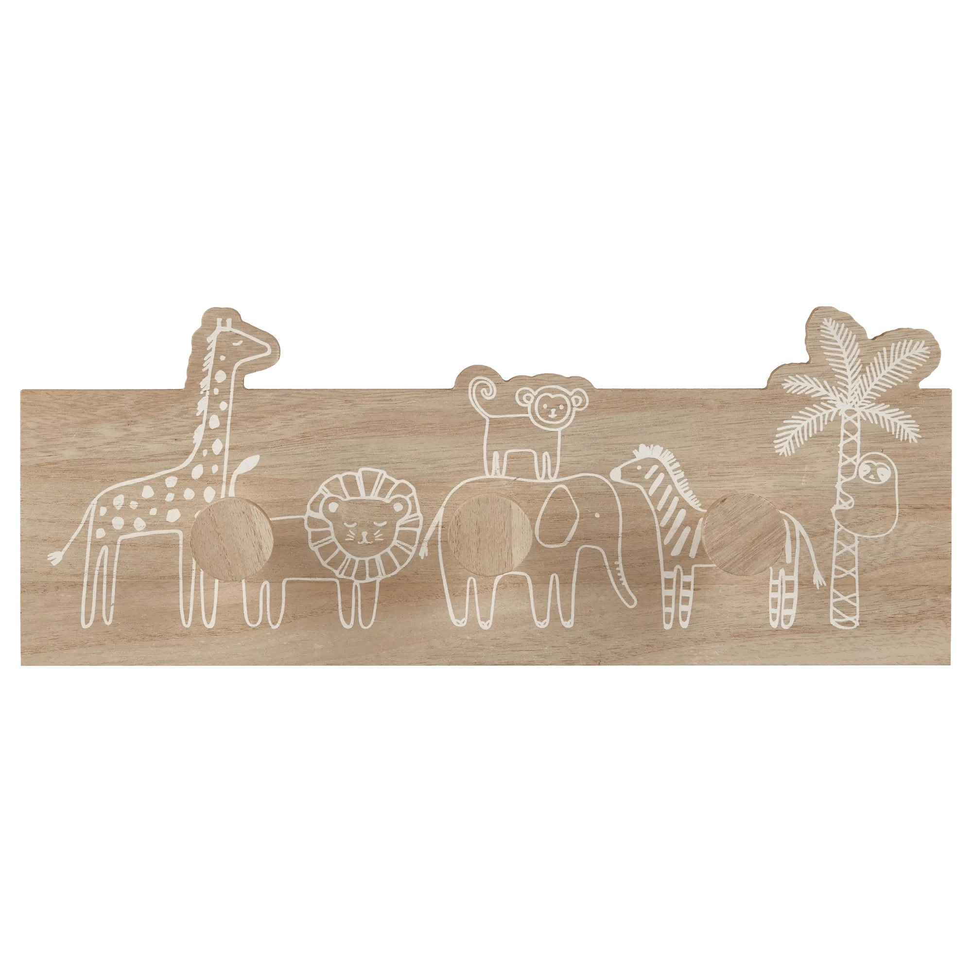 Animal Theme 3 Wall Hooks - Image 3