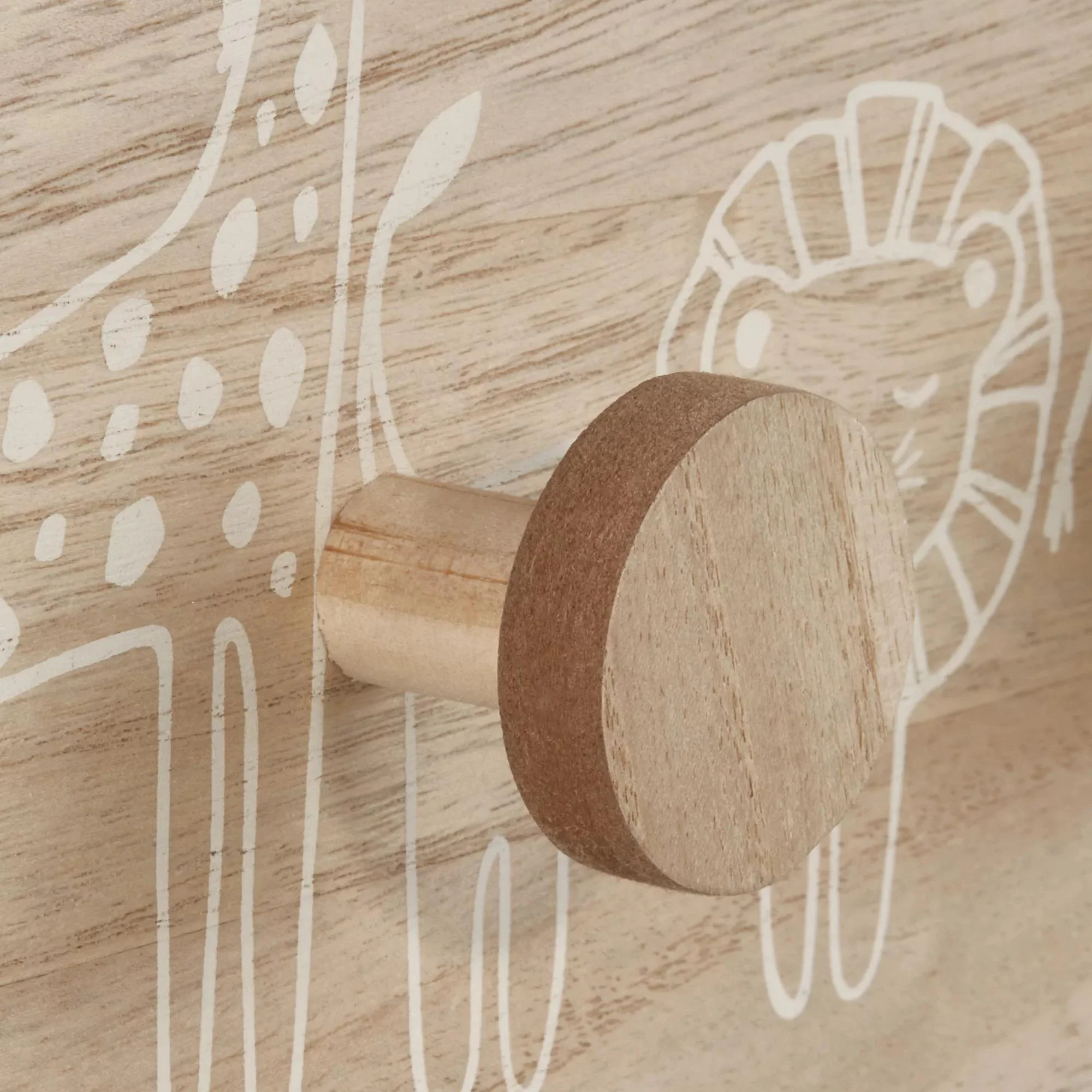 Animal Theme 3 Wall Hooks - Image 4