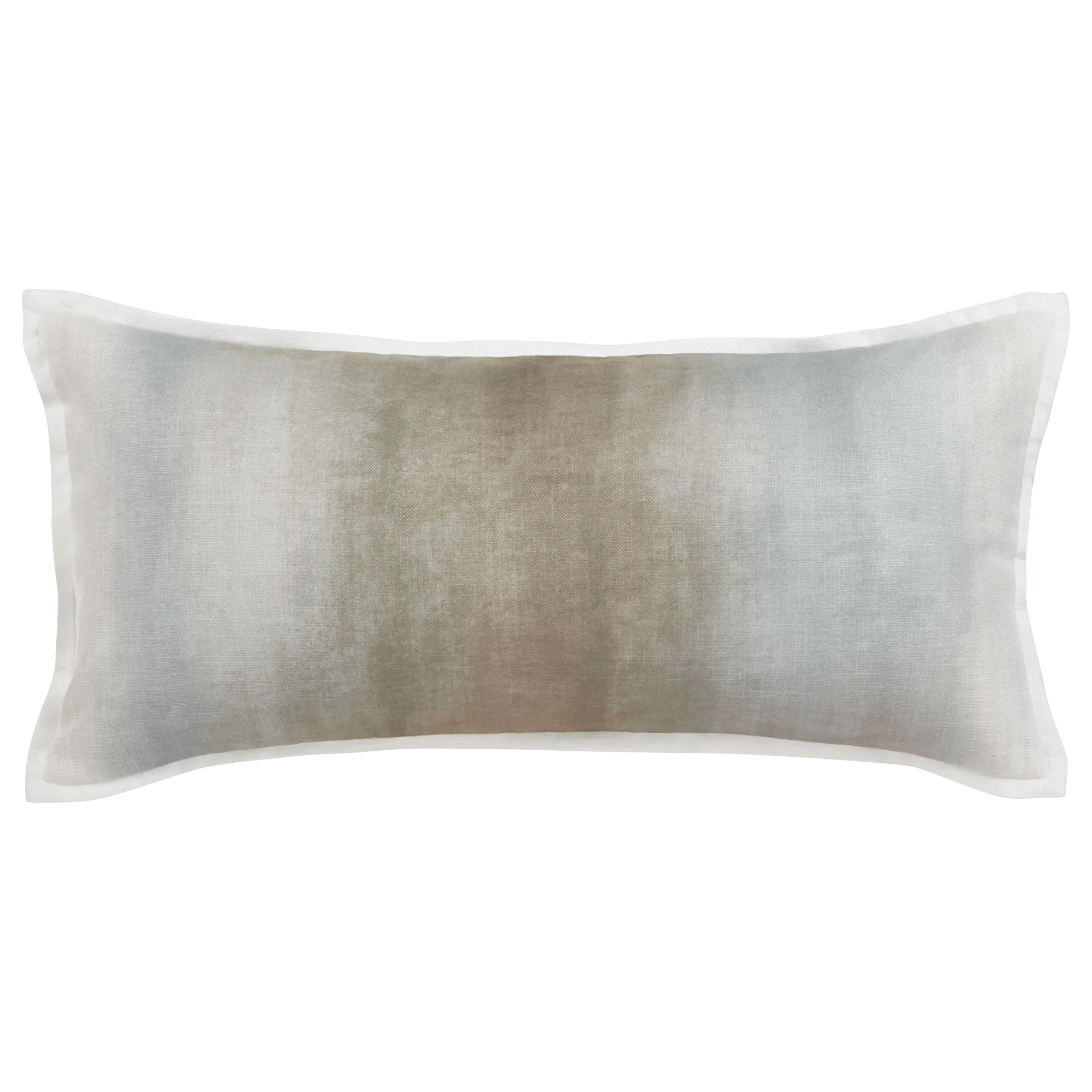 Aqua Decorative Lumbar Pillow