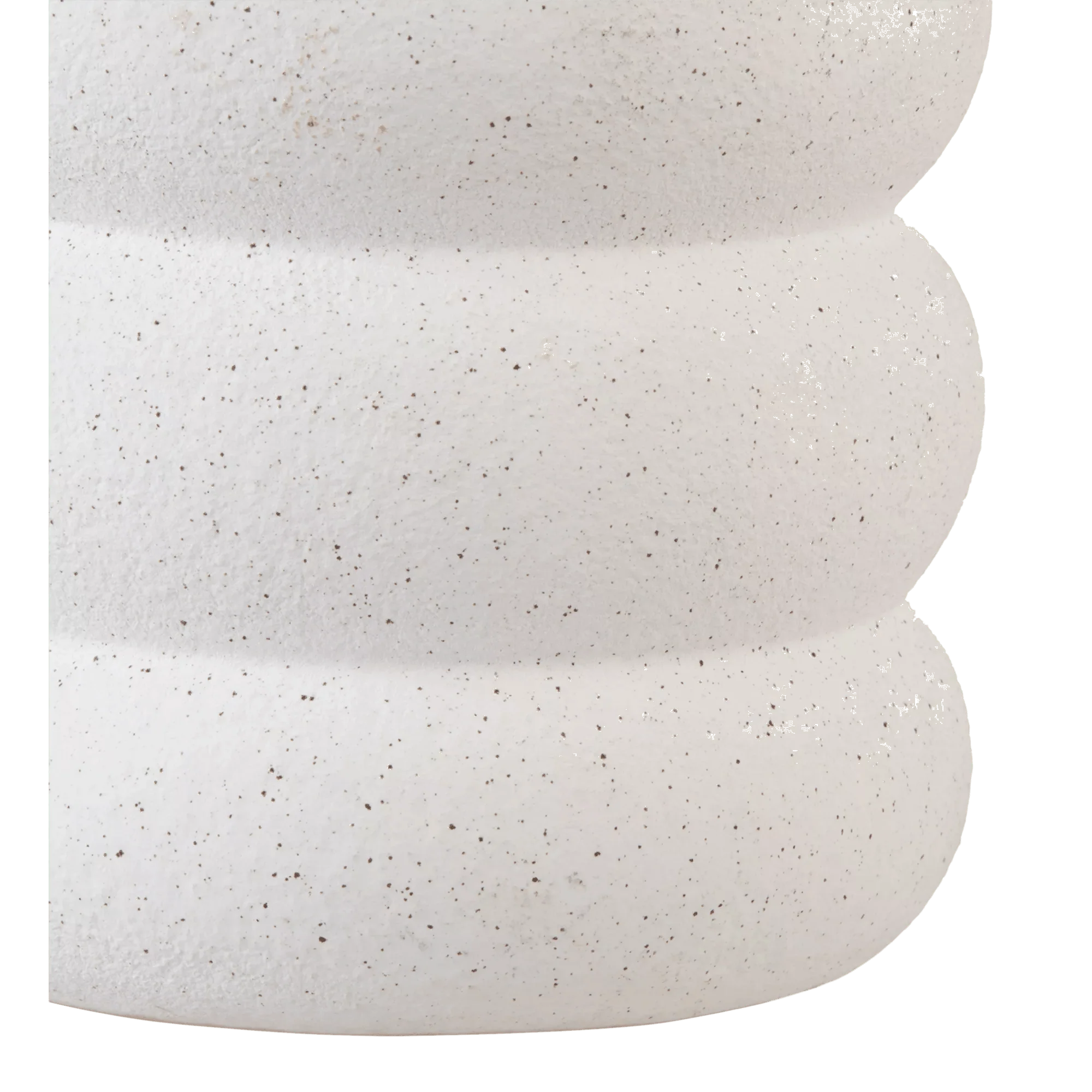 Artificial Cast-Iron Plant in White Speckled Pot - Image 6