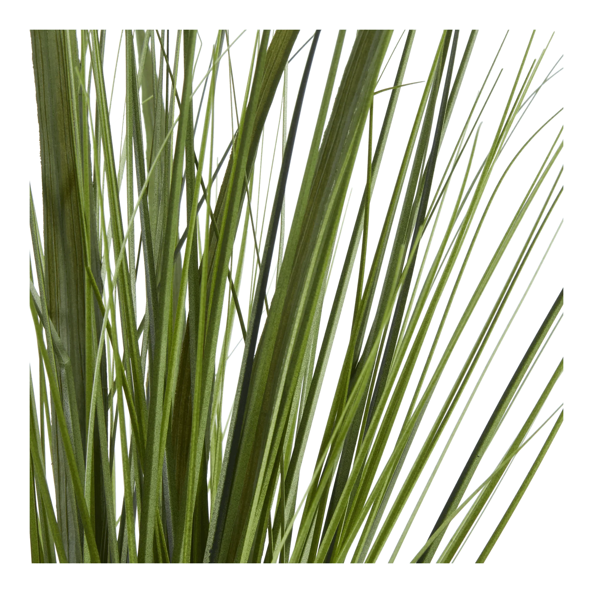 Artificial Grass in Ribbed Ceramic Vase - Image 3