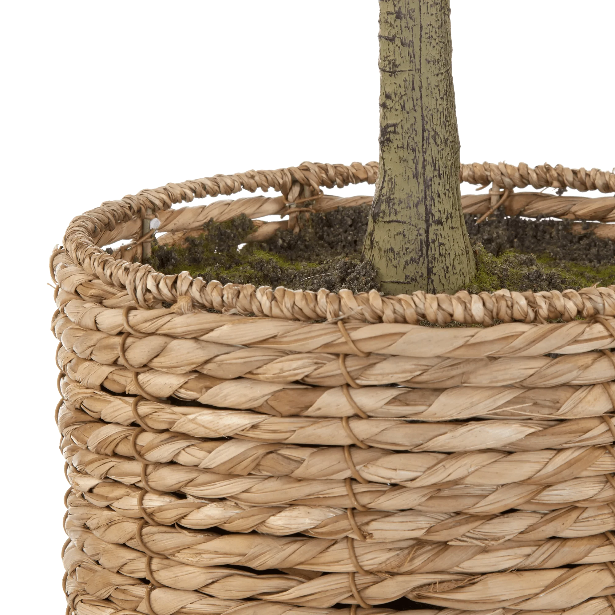 Artificial Olive Tree in Basket - Image 3