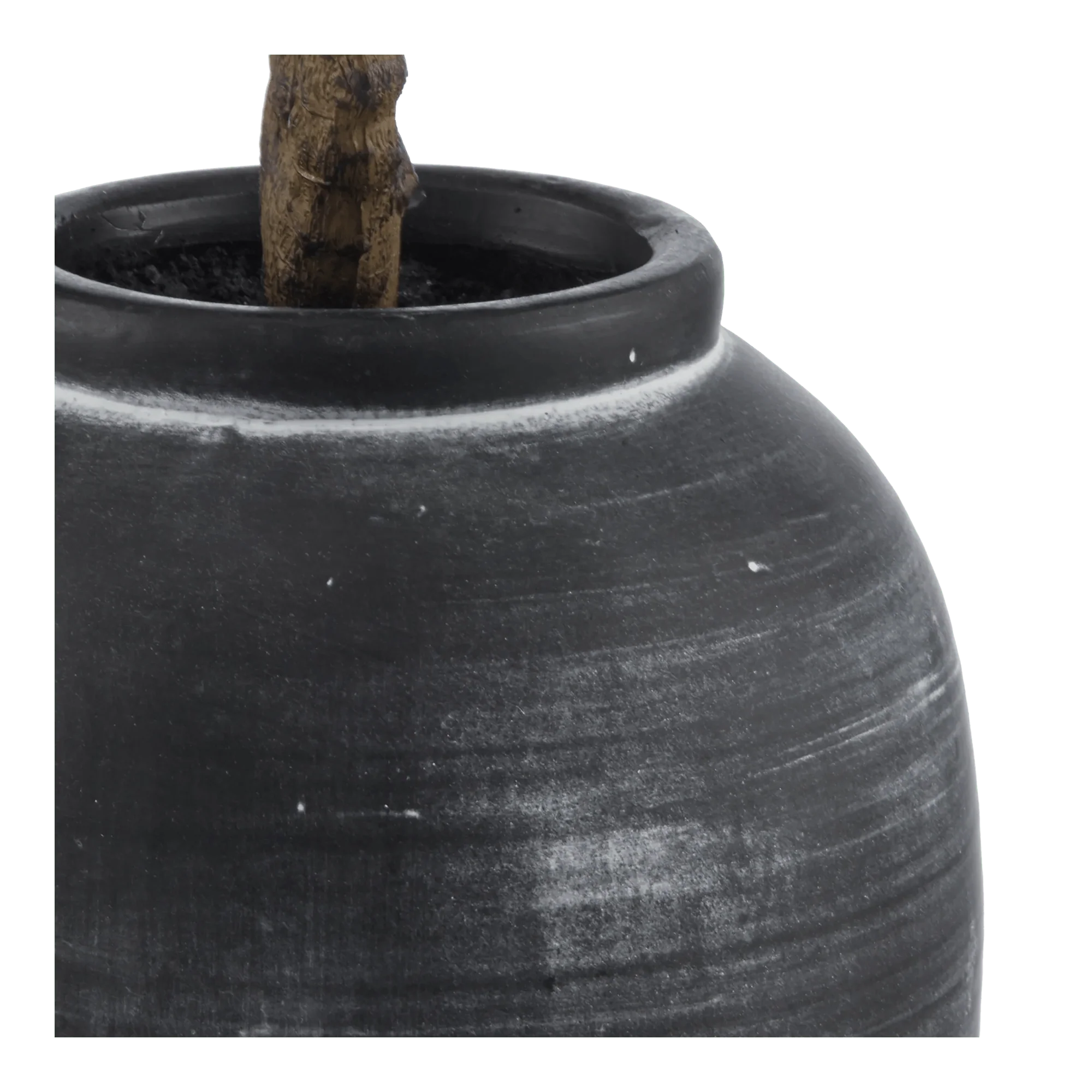 Artificial Olive Tree in Ceramic Vase - Image 2