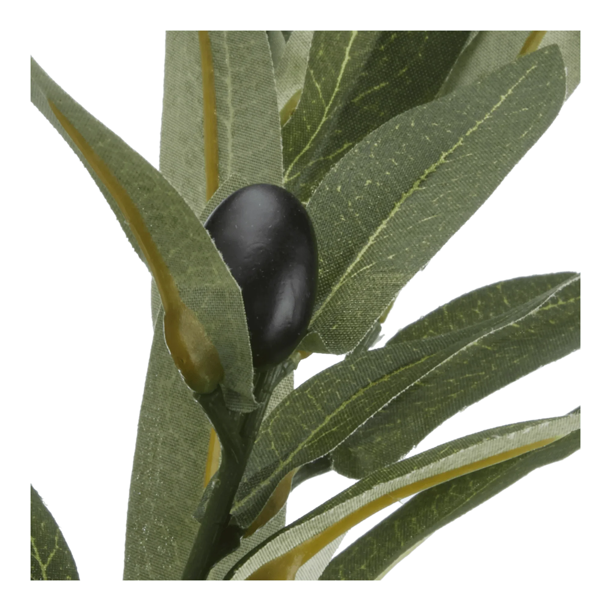 Artificial Olive Tree in Ceramic Vase - Image 3