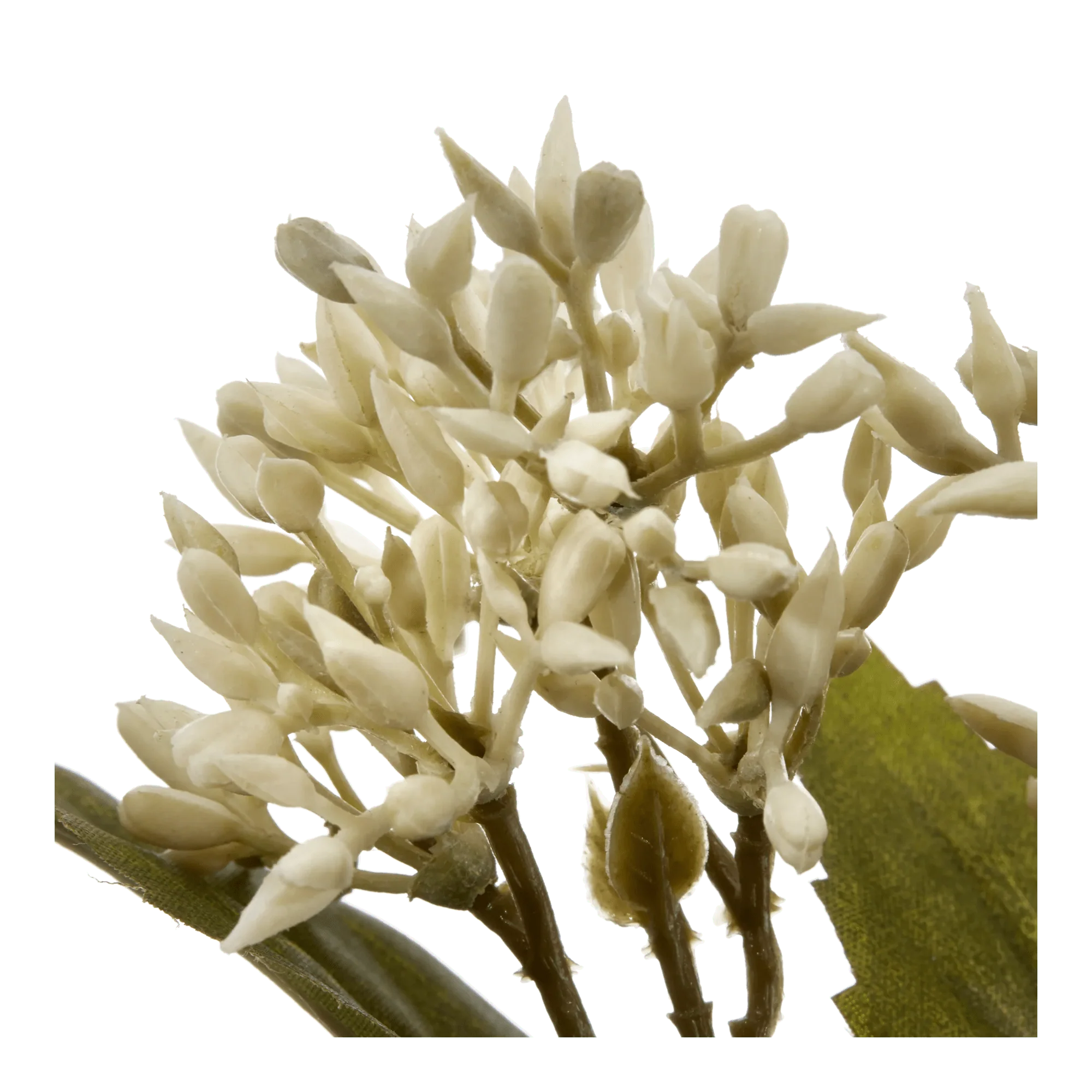Artificial White Lilac Bud Stem - Image 2