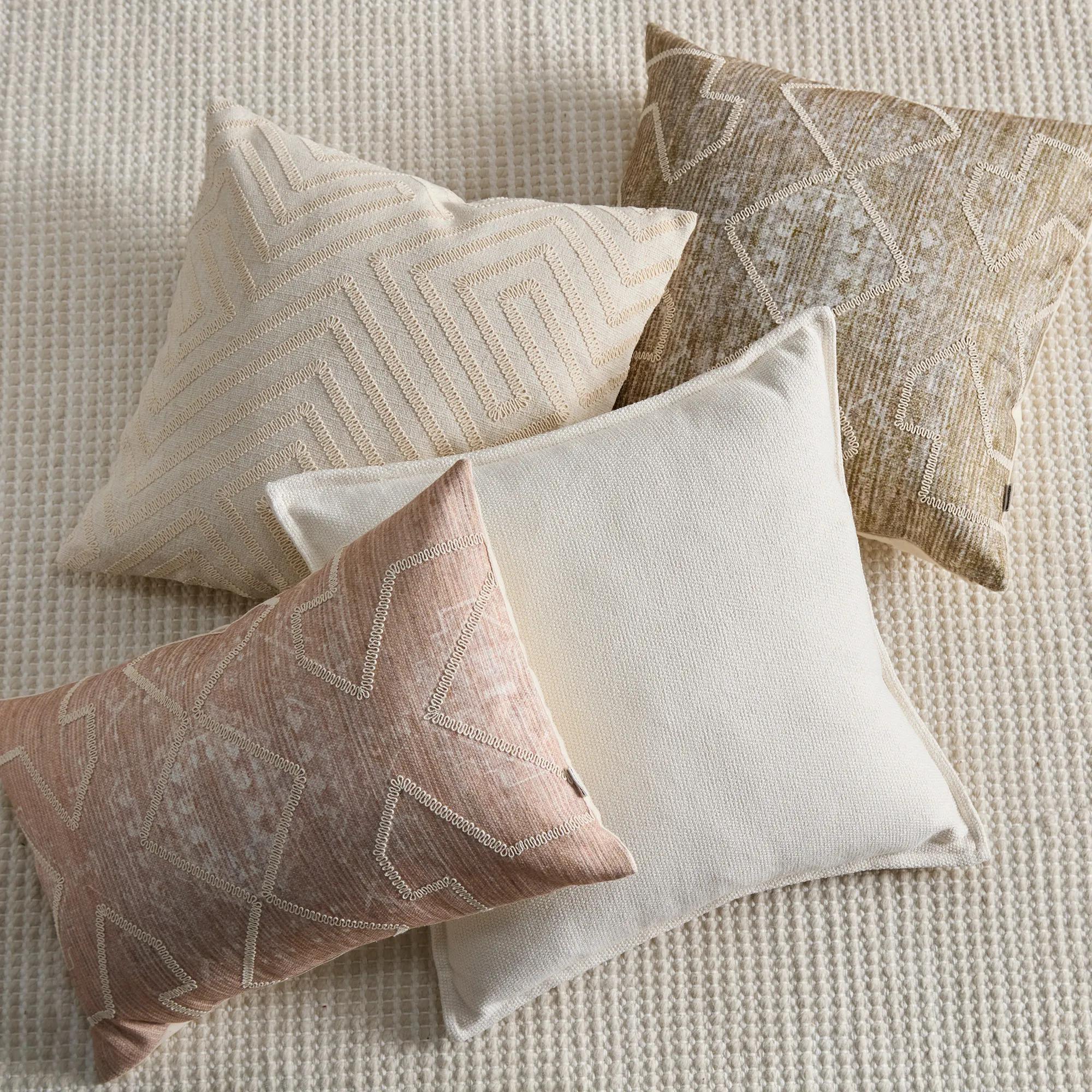 Sinem Embroidered Decorative Pillow - Image 9