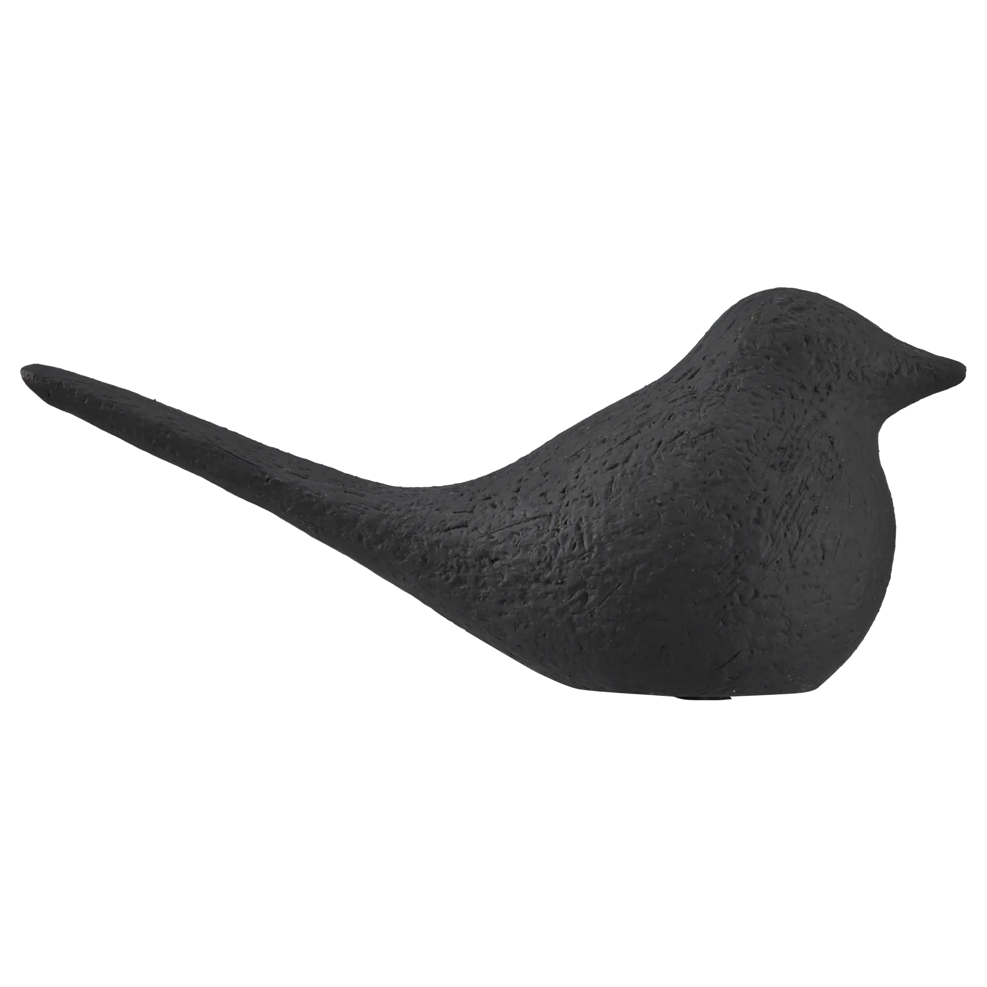 Black Ceramic Decorative Bird - Image 3