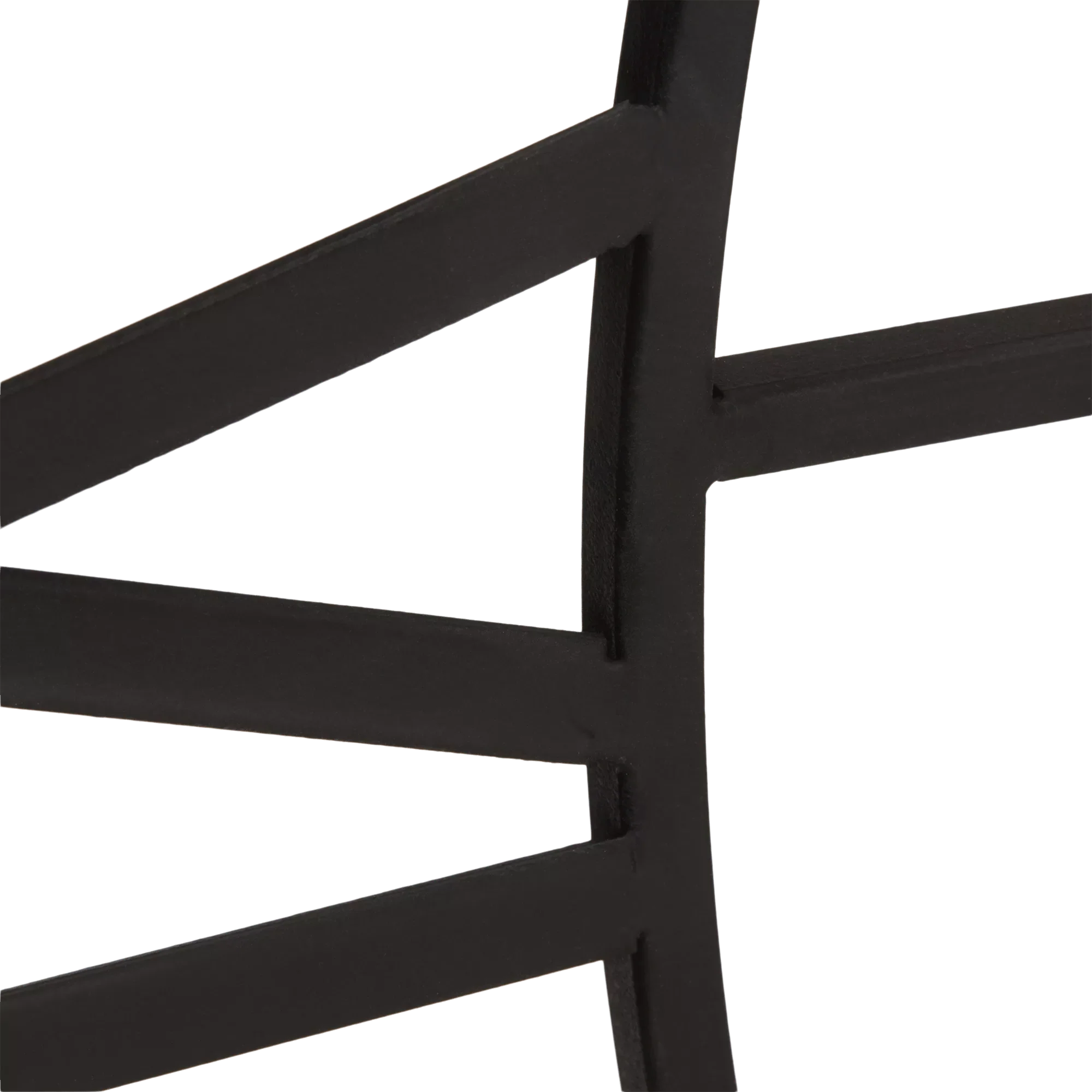 Black Metal Wall Clock - Image 3