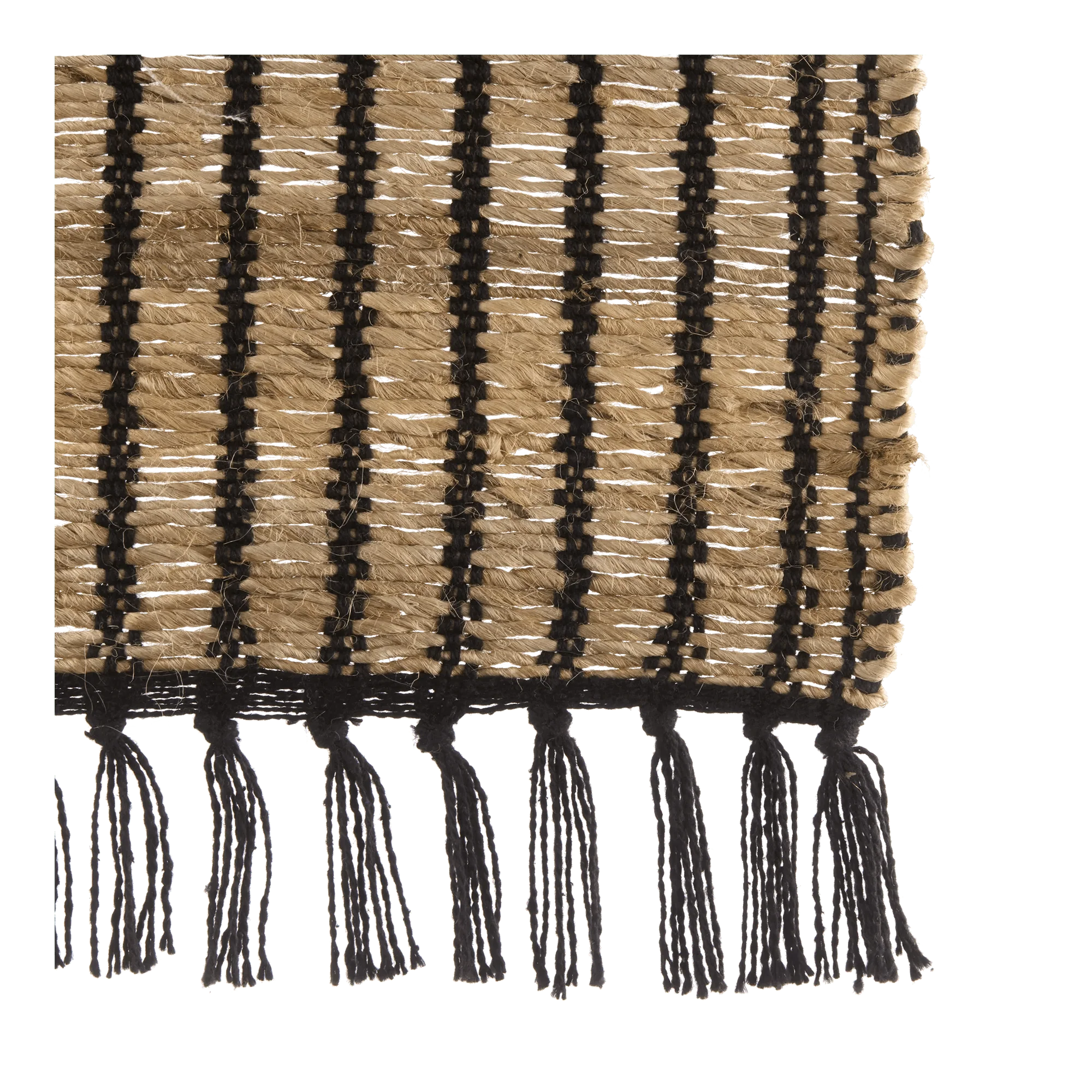 Black & Natural Table Runner - Image 4