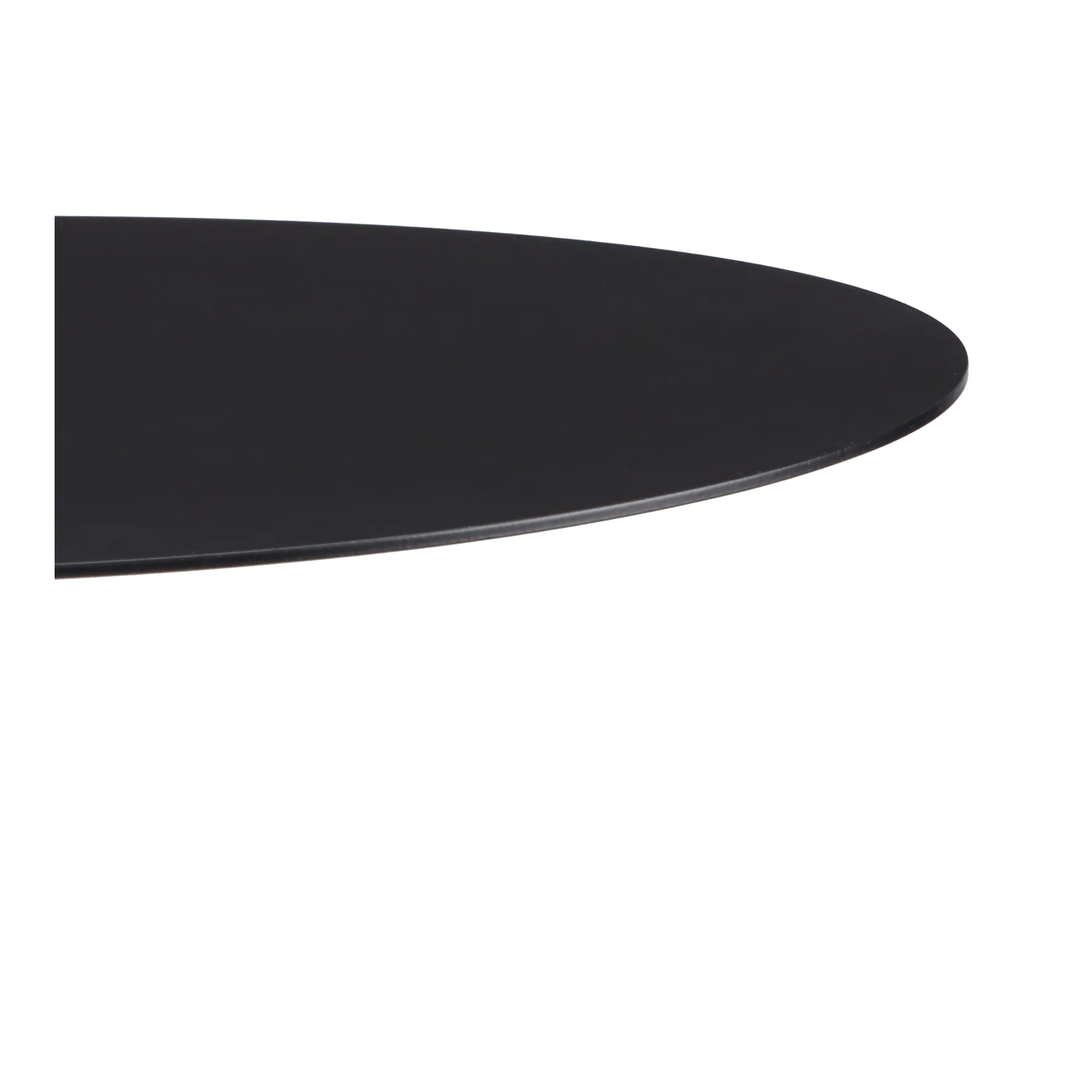 Black Outdoor Side Table - Image 4