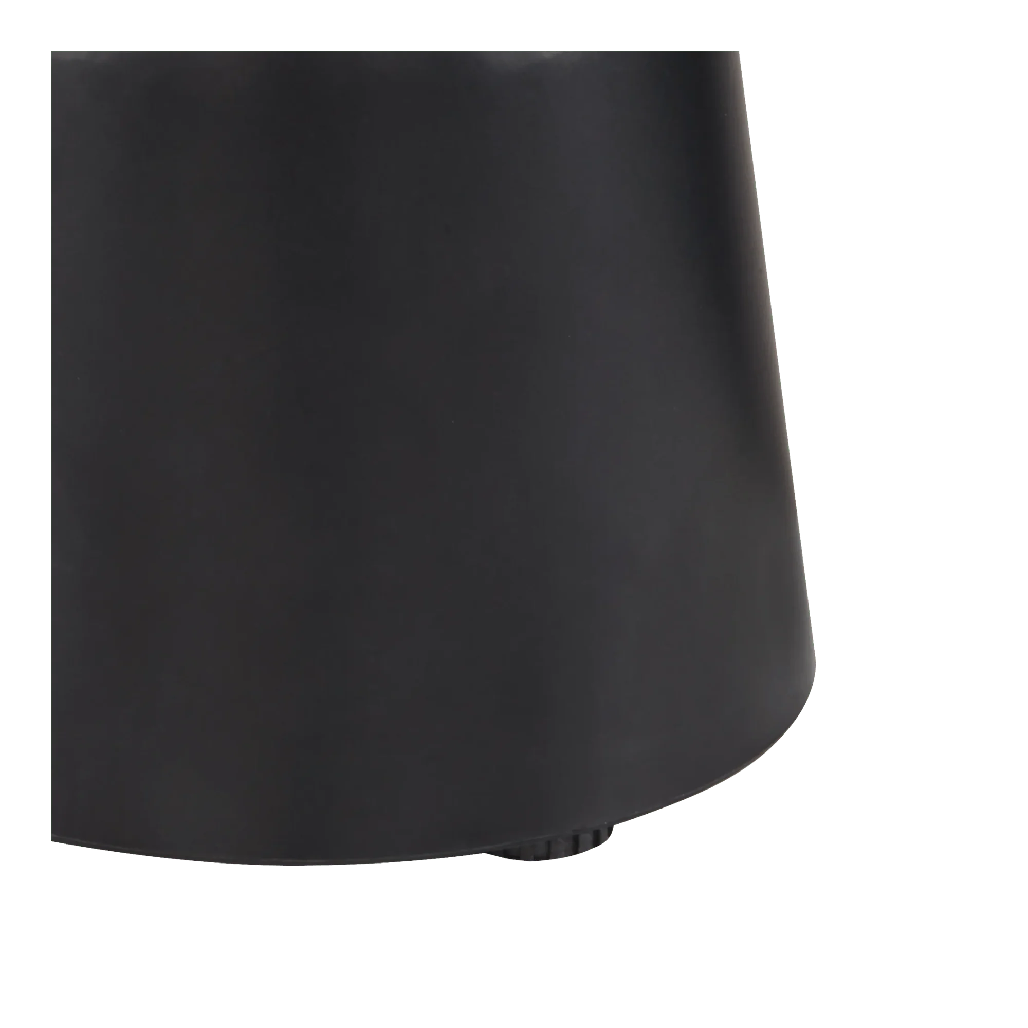 Black Outdoor Side Table - Image 5
