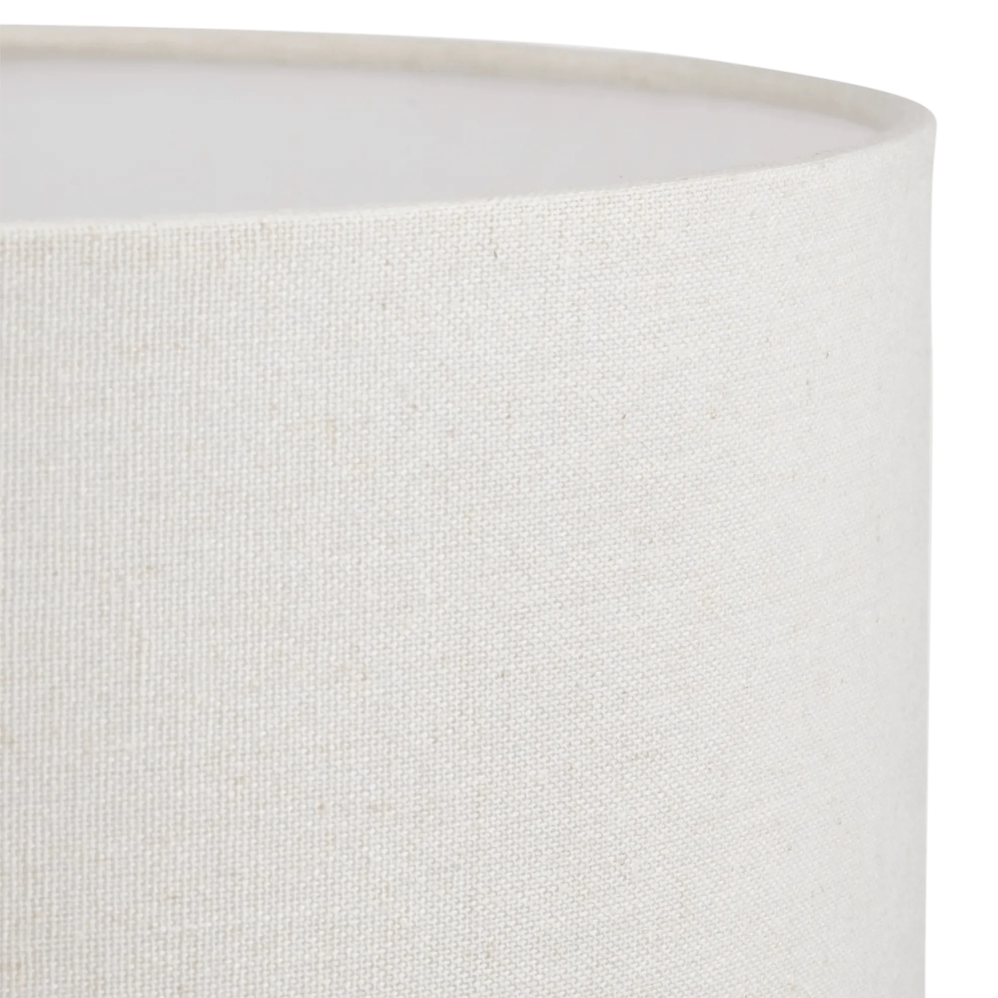 Black Table Lamp with Cream Shade - Image 4