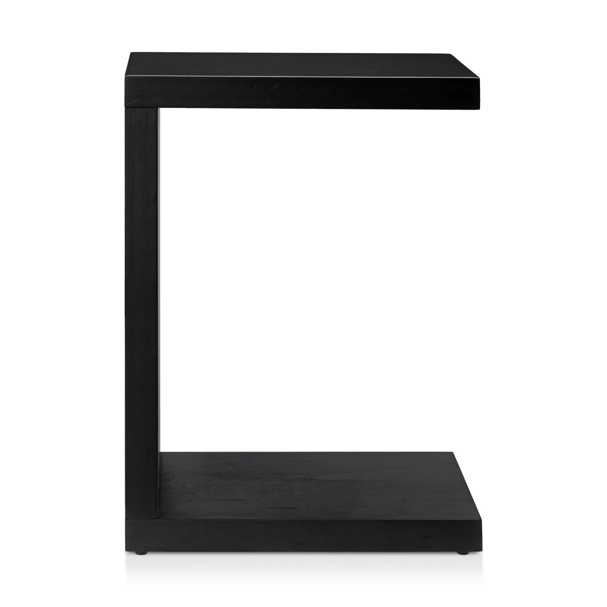 Black Wood Side Table - Image 3