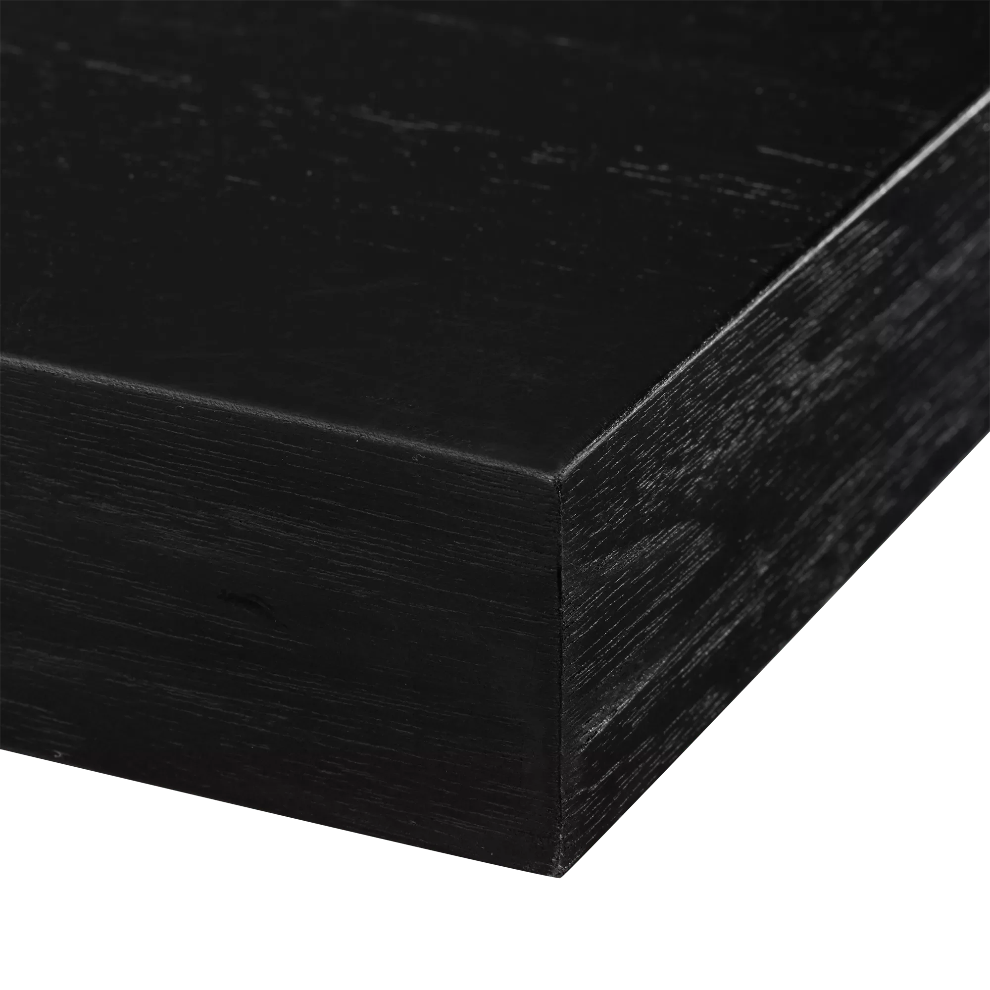 Black Wood Side Table - Image 4