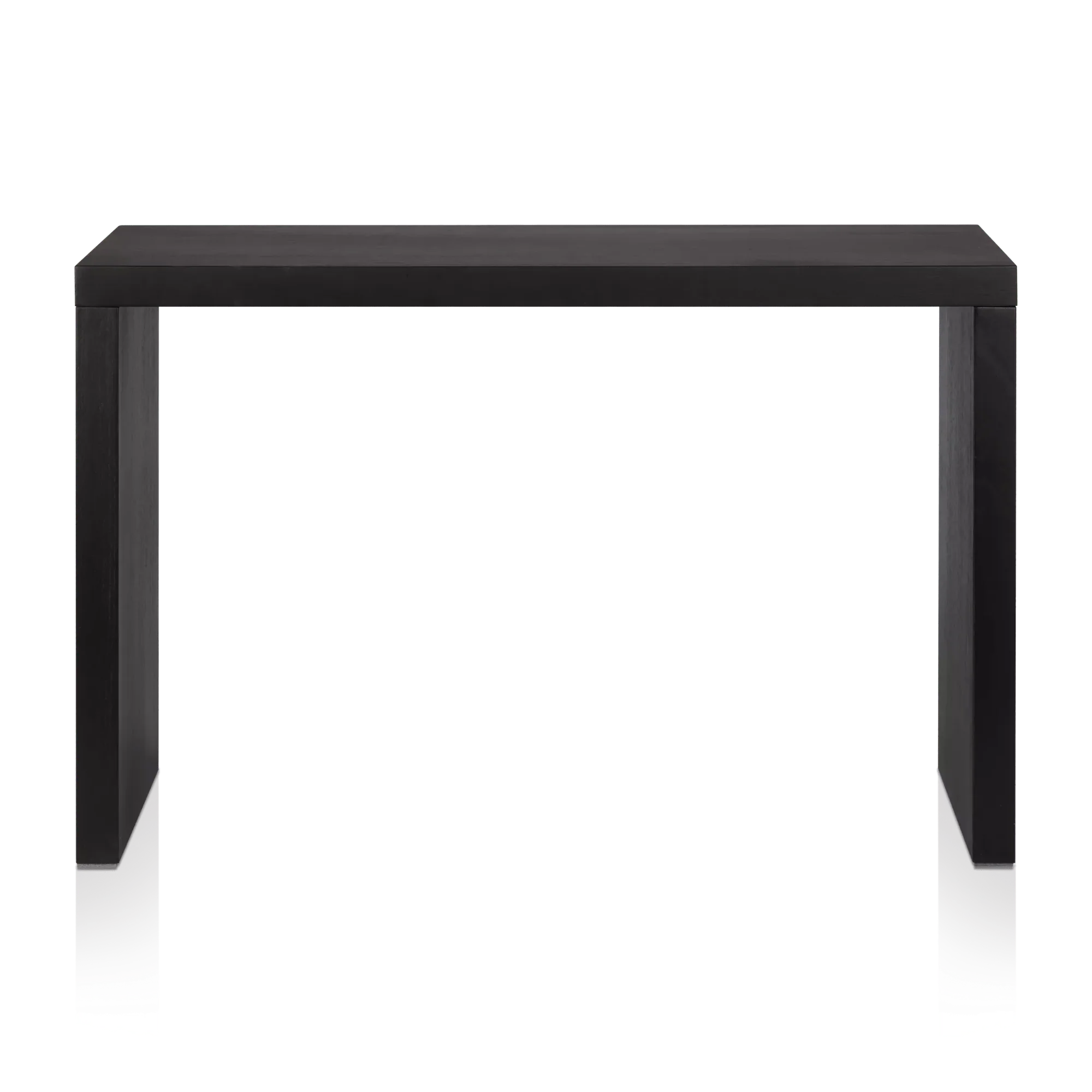 Black Wood Veneer Console Table - Image 3