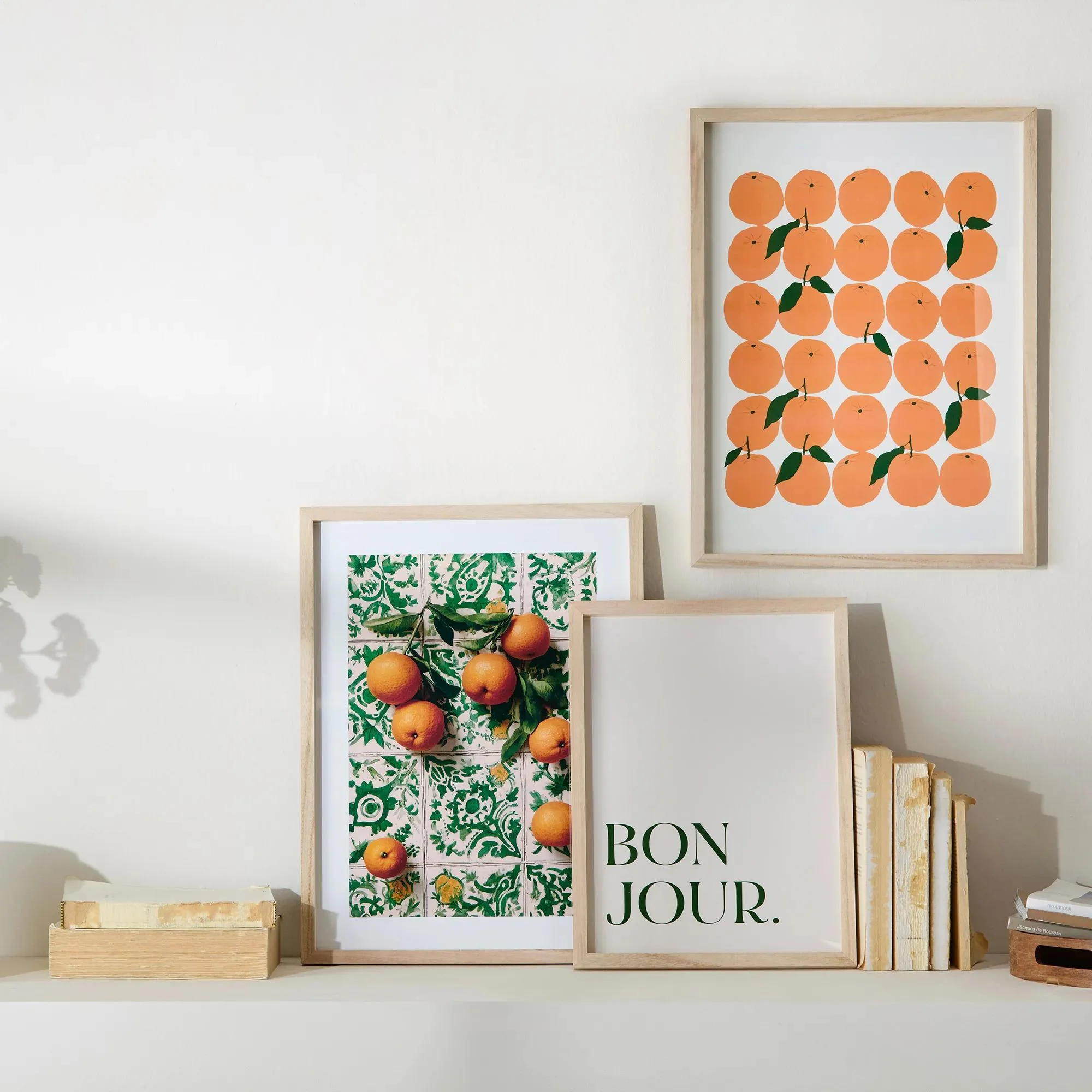 Oranges Printed Framed Art - Image 2