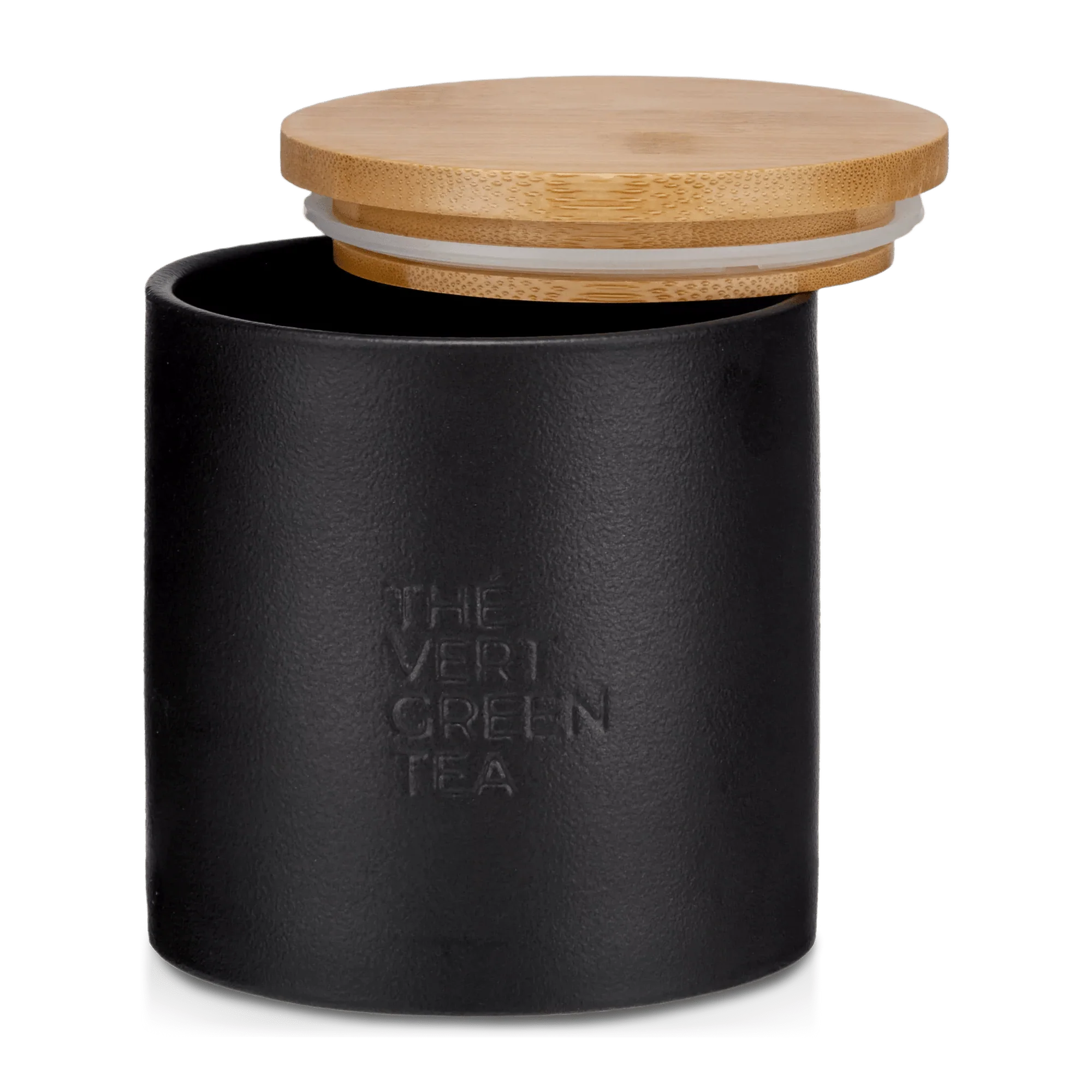 Bouclair Green Tea Candle with Wooden Lid - Image 3