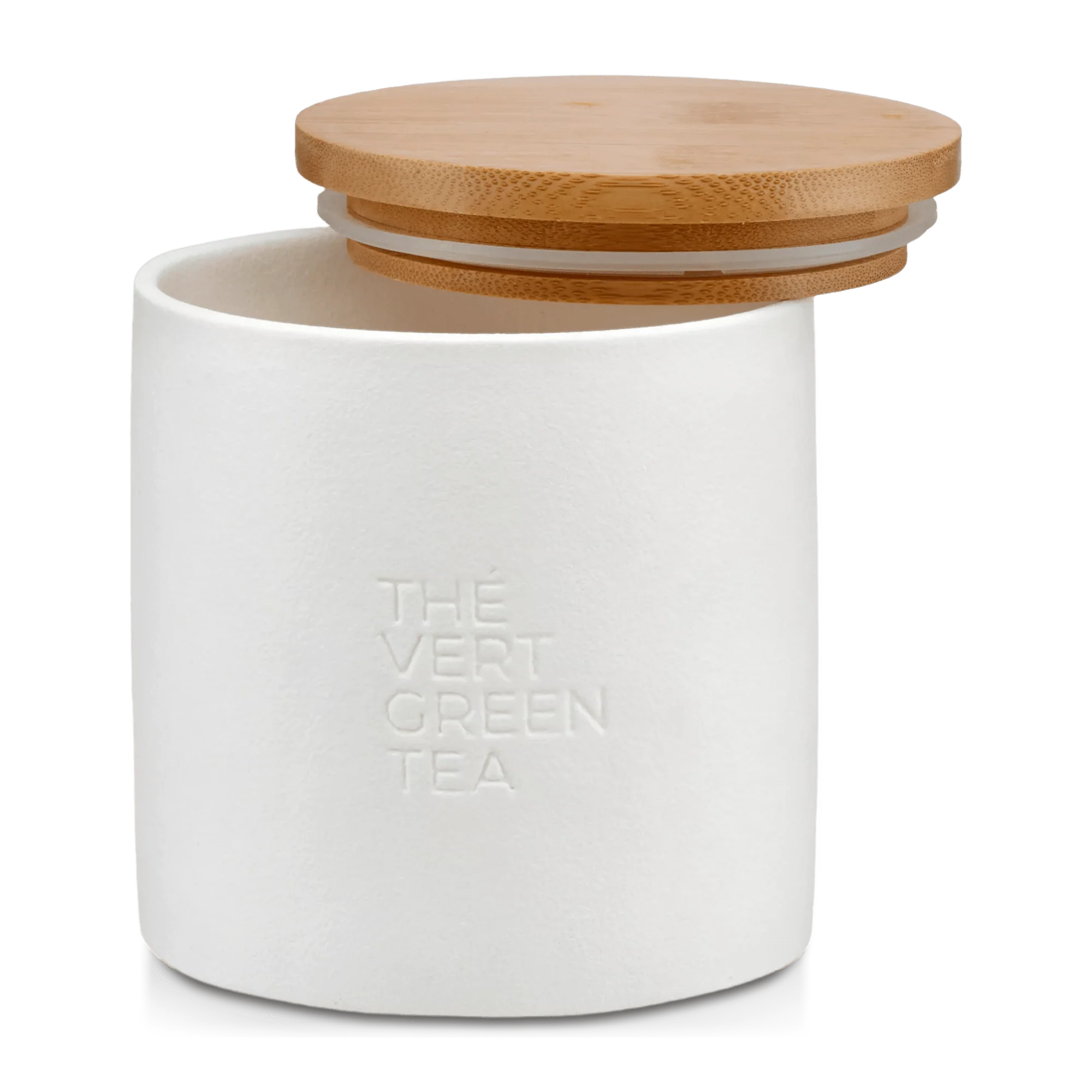 Bouclair Green Tea Candle with Wooden Lid - Image 4