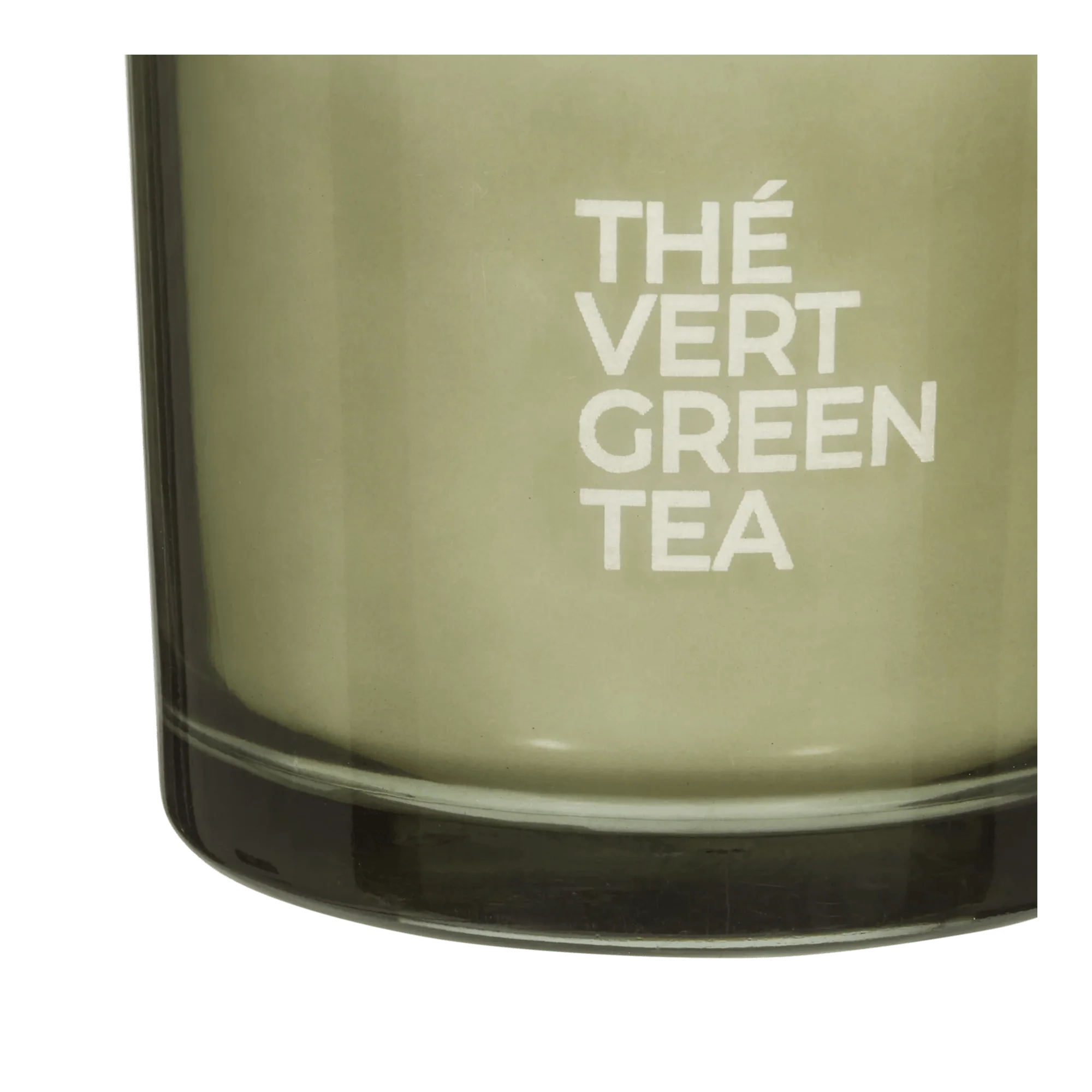 Bouclair Green Tea Candle with Wooden Lid - Image 4