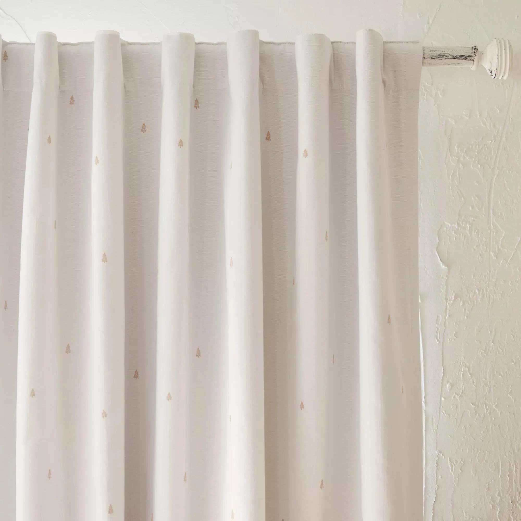 Cael Blackout Curtain with Little Trees - Image 2