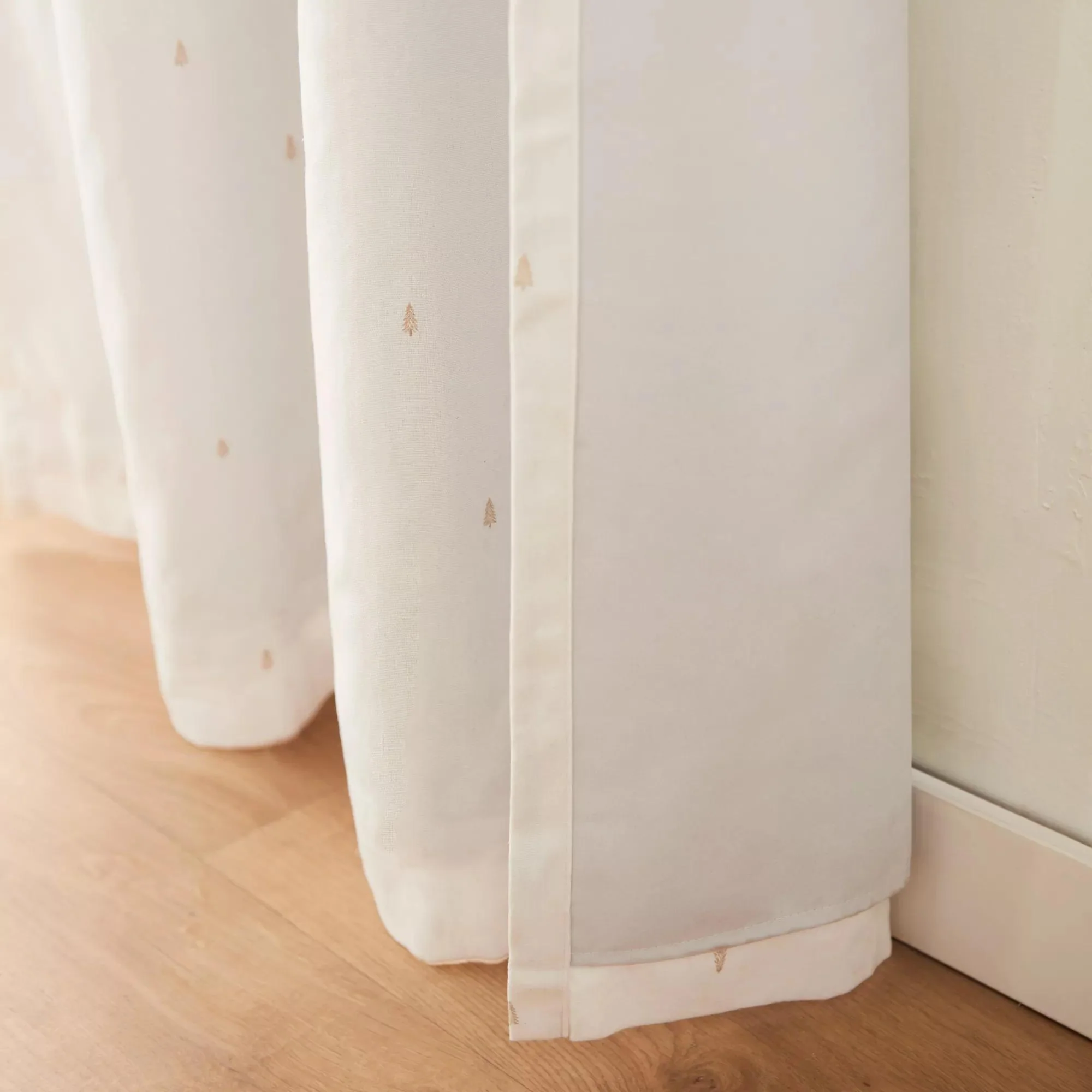 Cael Blackout Curtain with Little Trees - Image 3