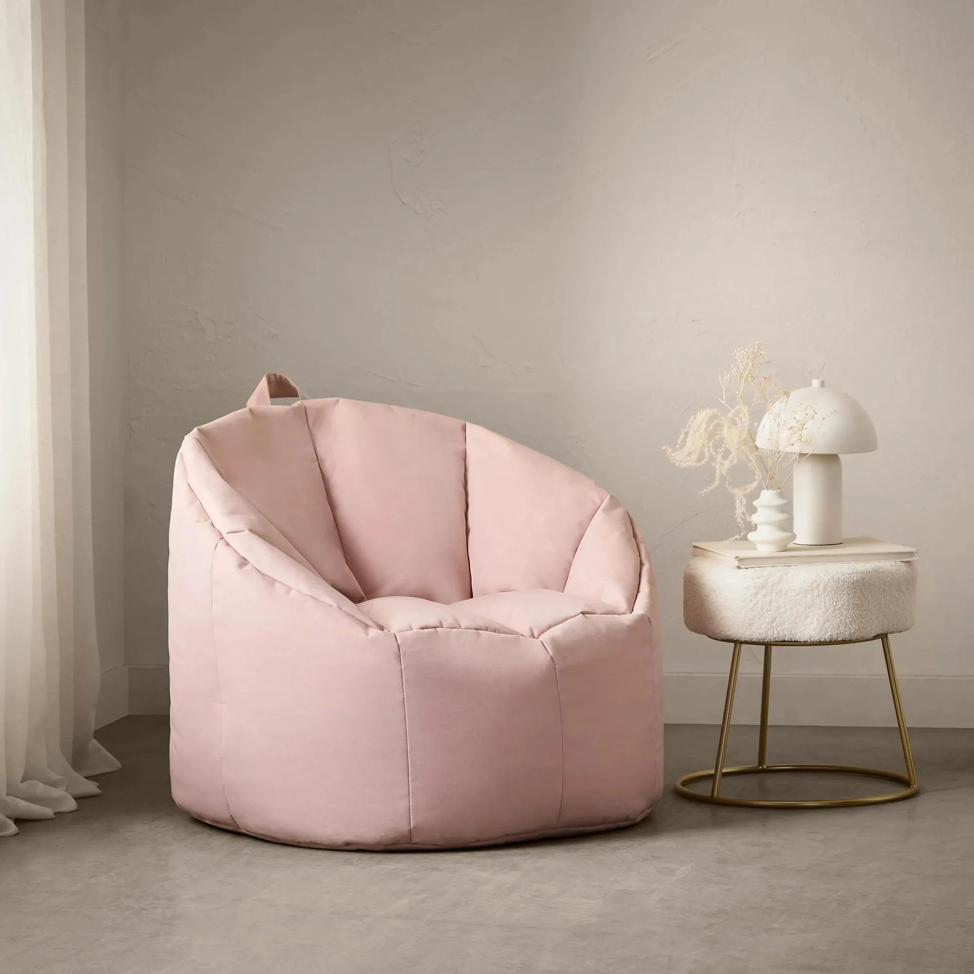 Pink Canvas Bean Bag - Image 9