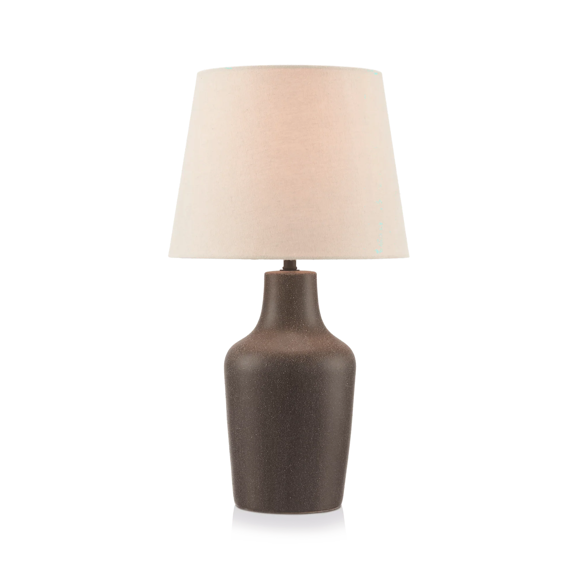 Ceramic and Linen Table Lamp - Image 2
