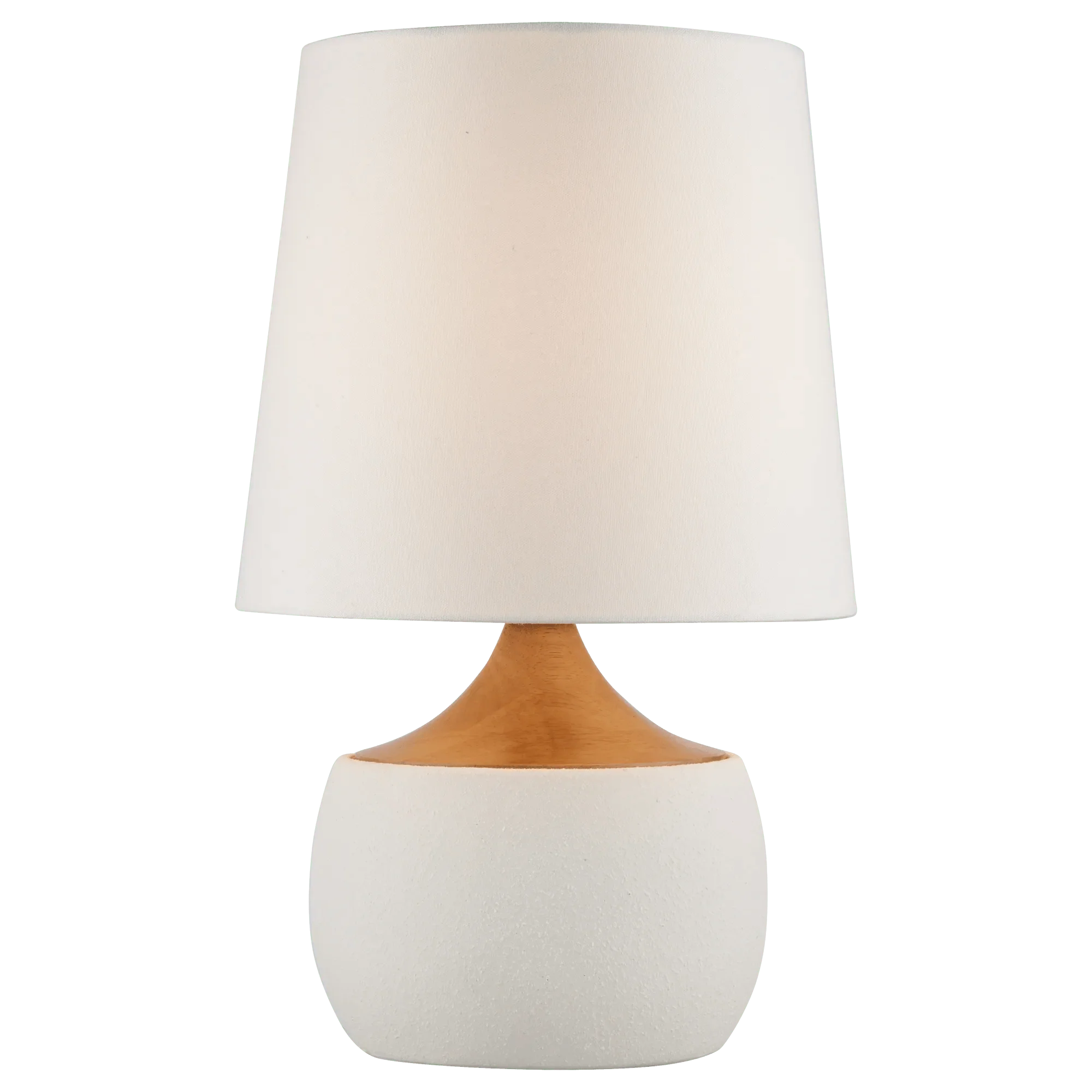 Ceramic and Wood Table Lamp - Image 3