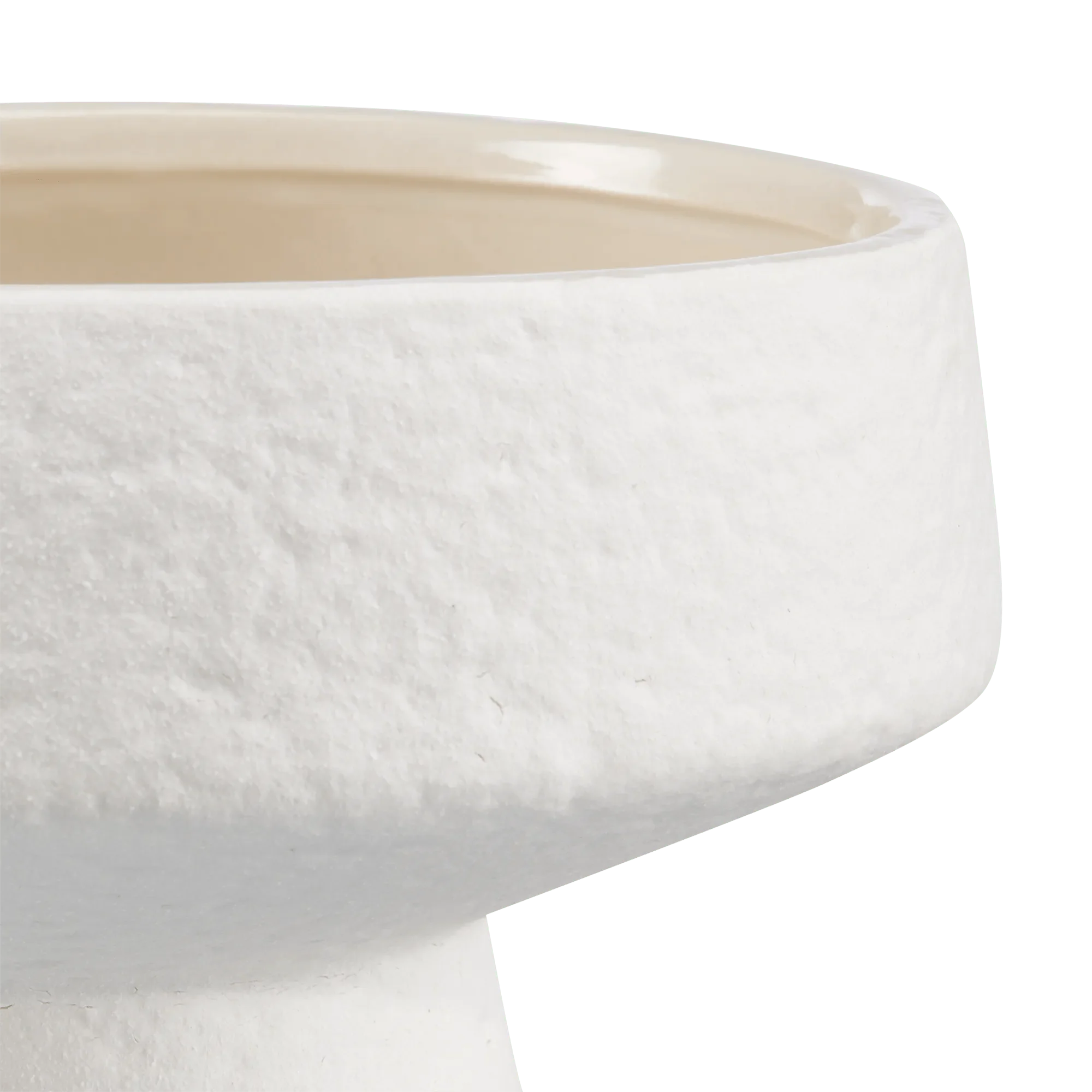 Ceramic Bowl on Stand - Image 3