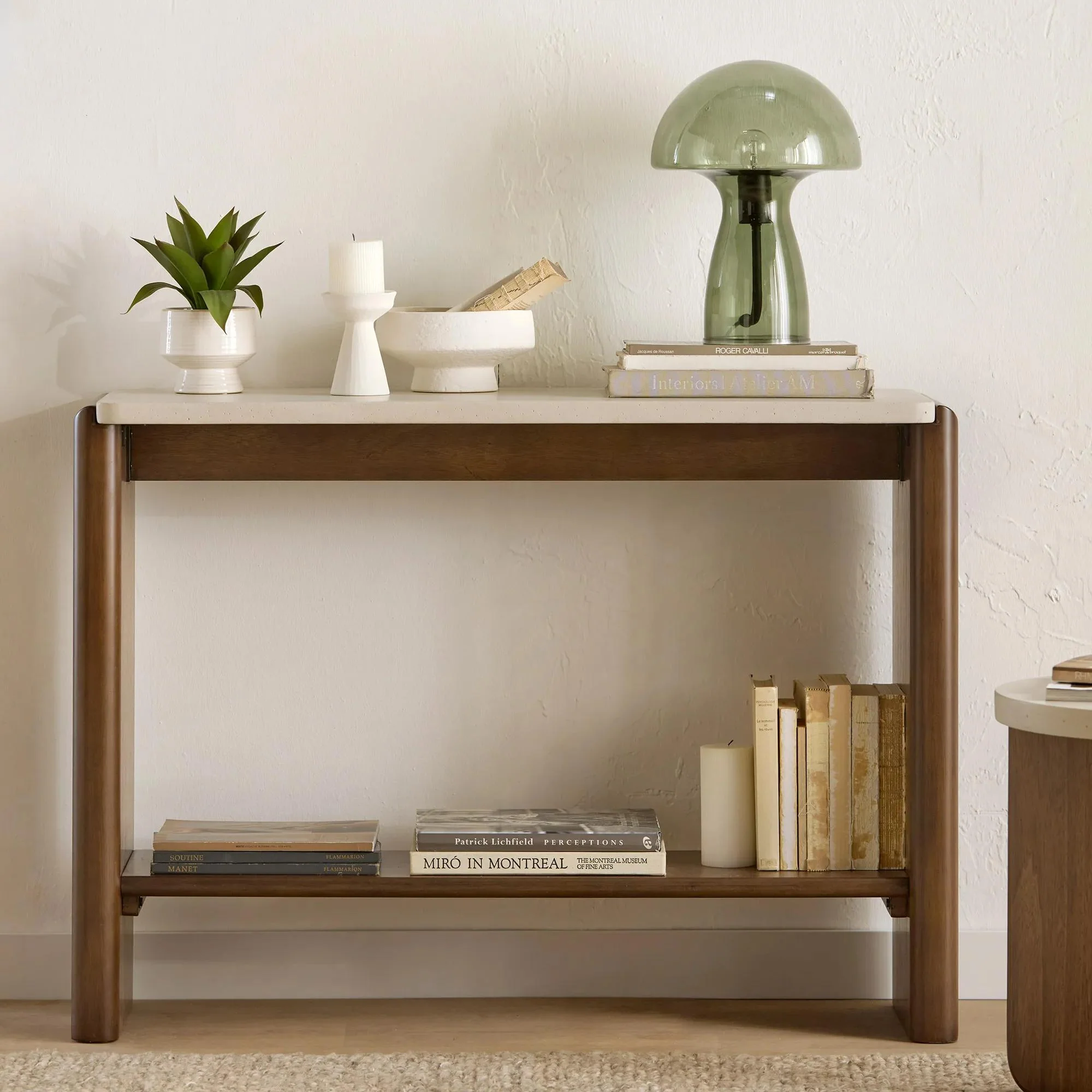Ceramic Bowl on Stand - Image 4