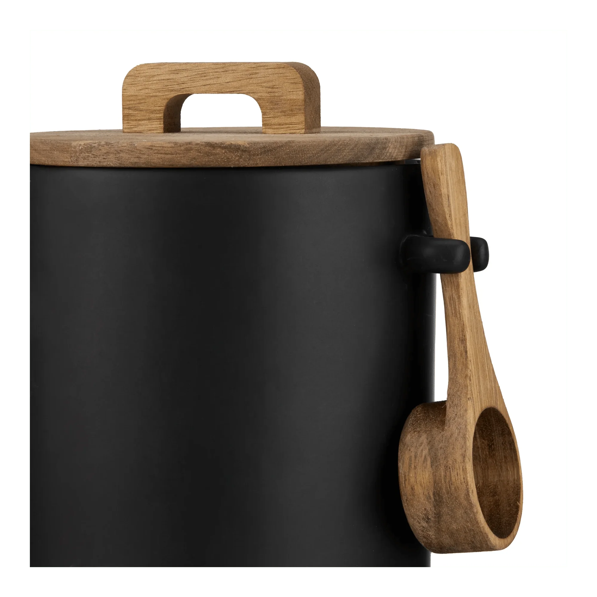 Ceramic Coffee Jar with Spoon - Image 3