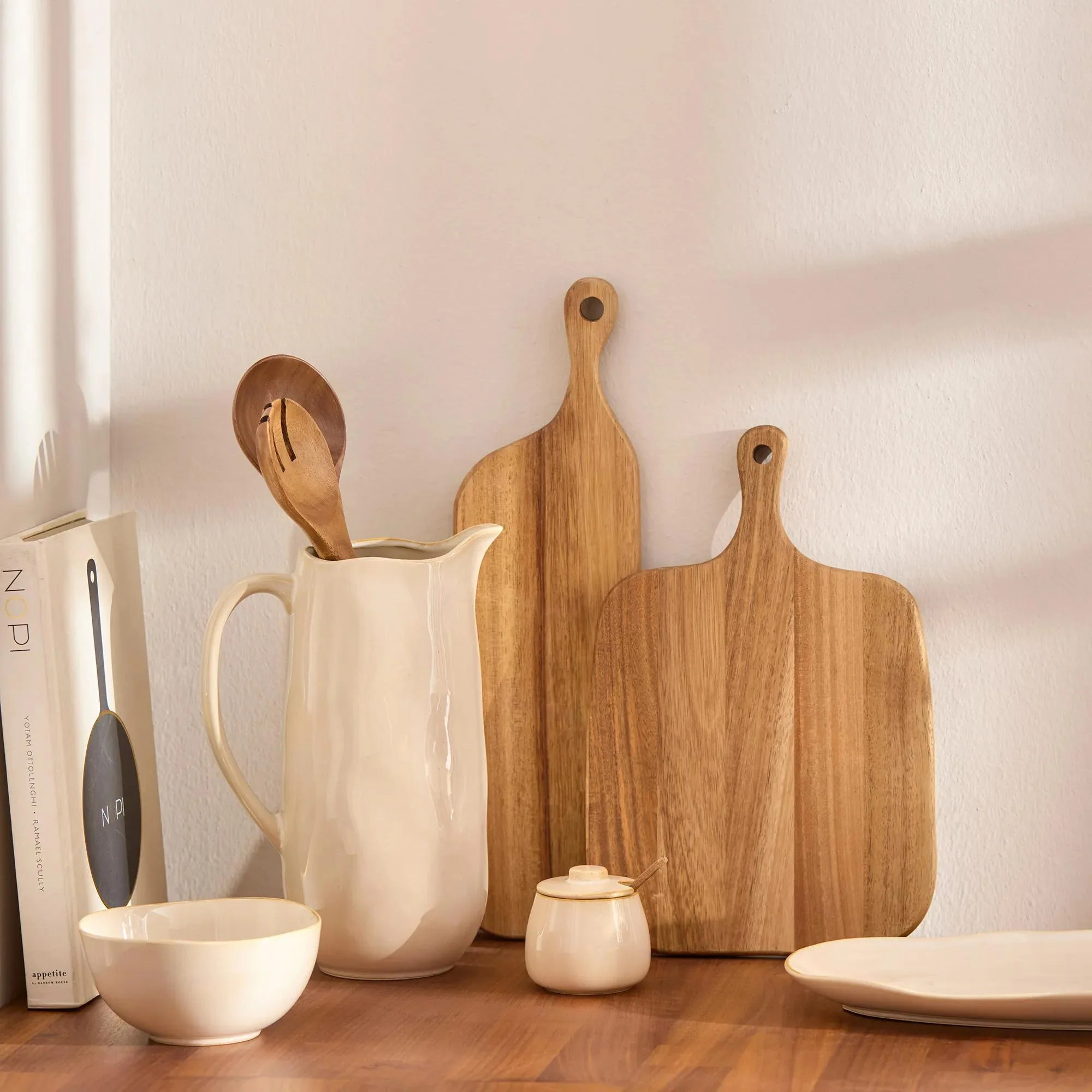 Ceramic Jar with Spoon - Image 3