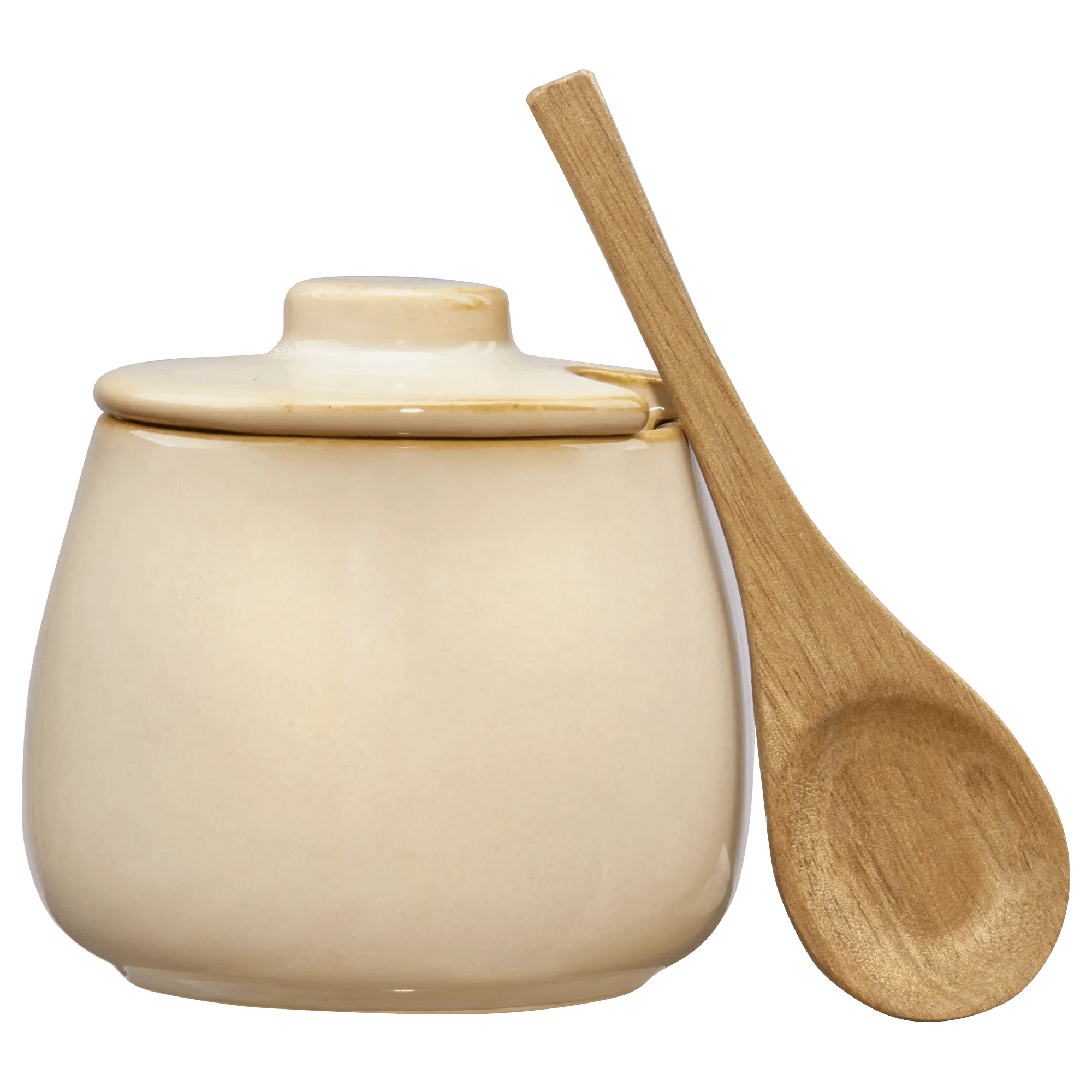 Ceramic Jar with Spoon - Image 5