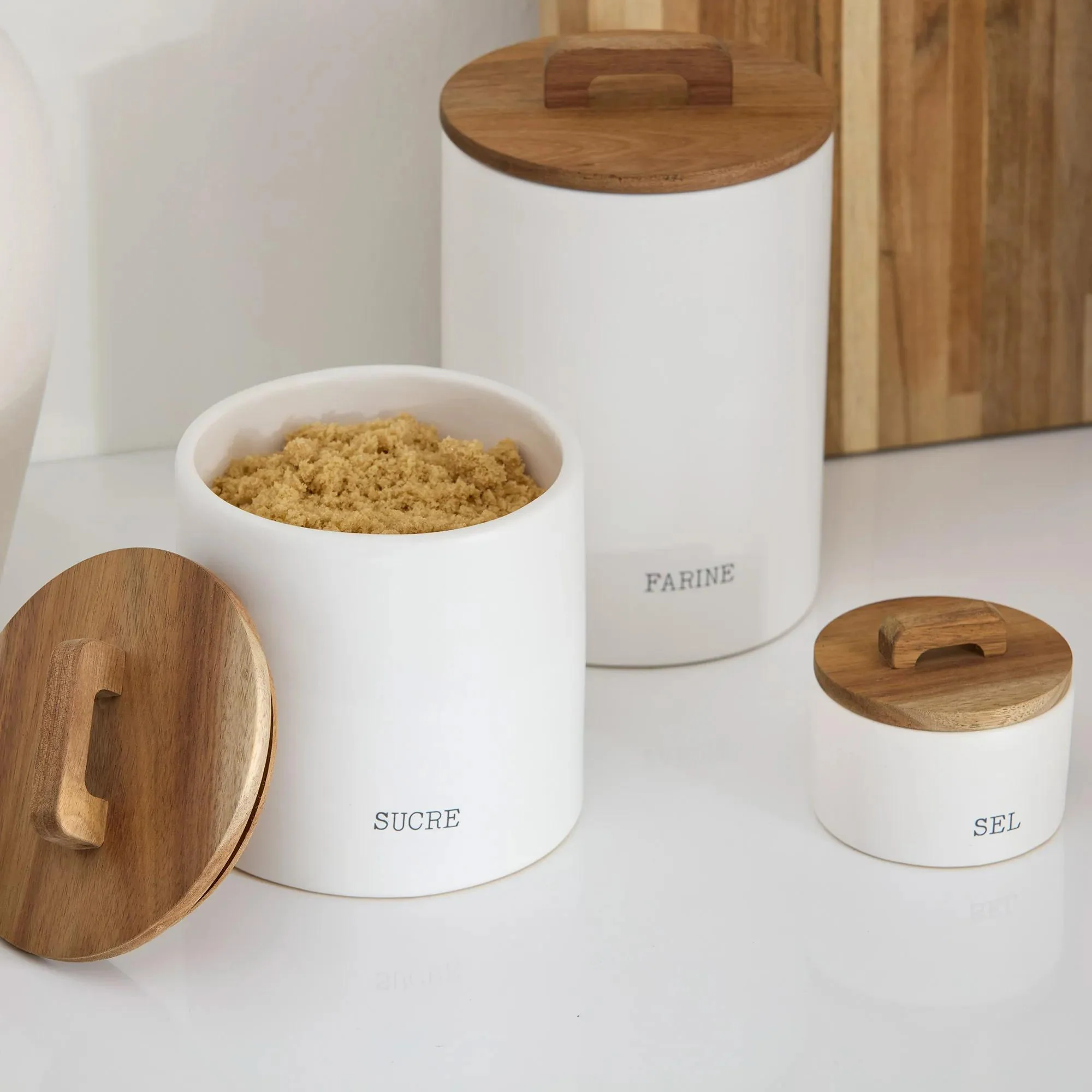 Ceramic Flour Jar - Image 2