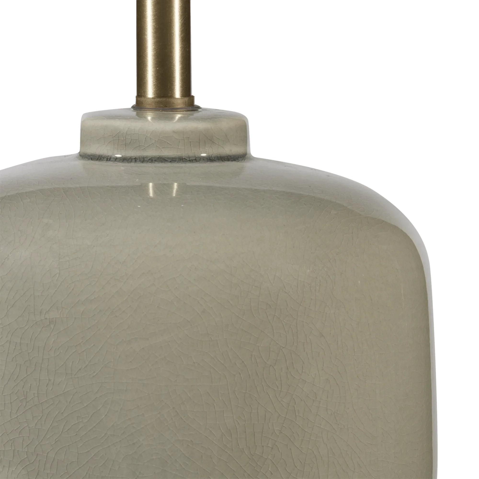 Ceramic Table Lamp in Soft Green - Image 3