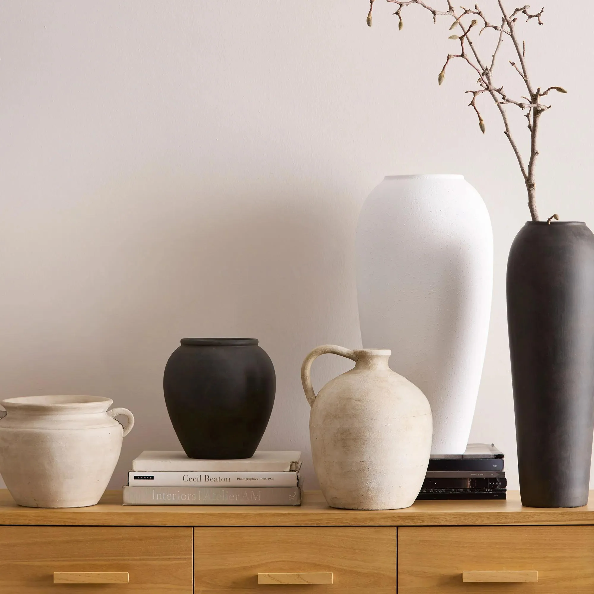 Ceramic Table Vase with Handle - Image 5