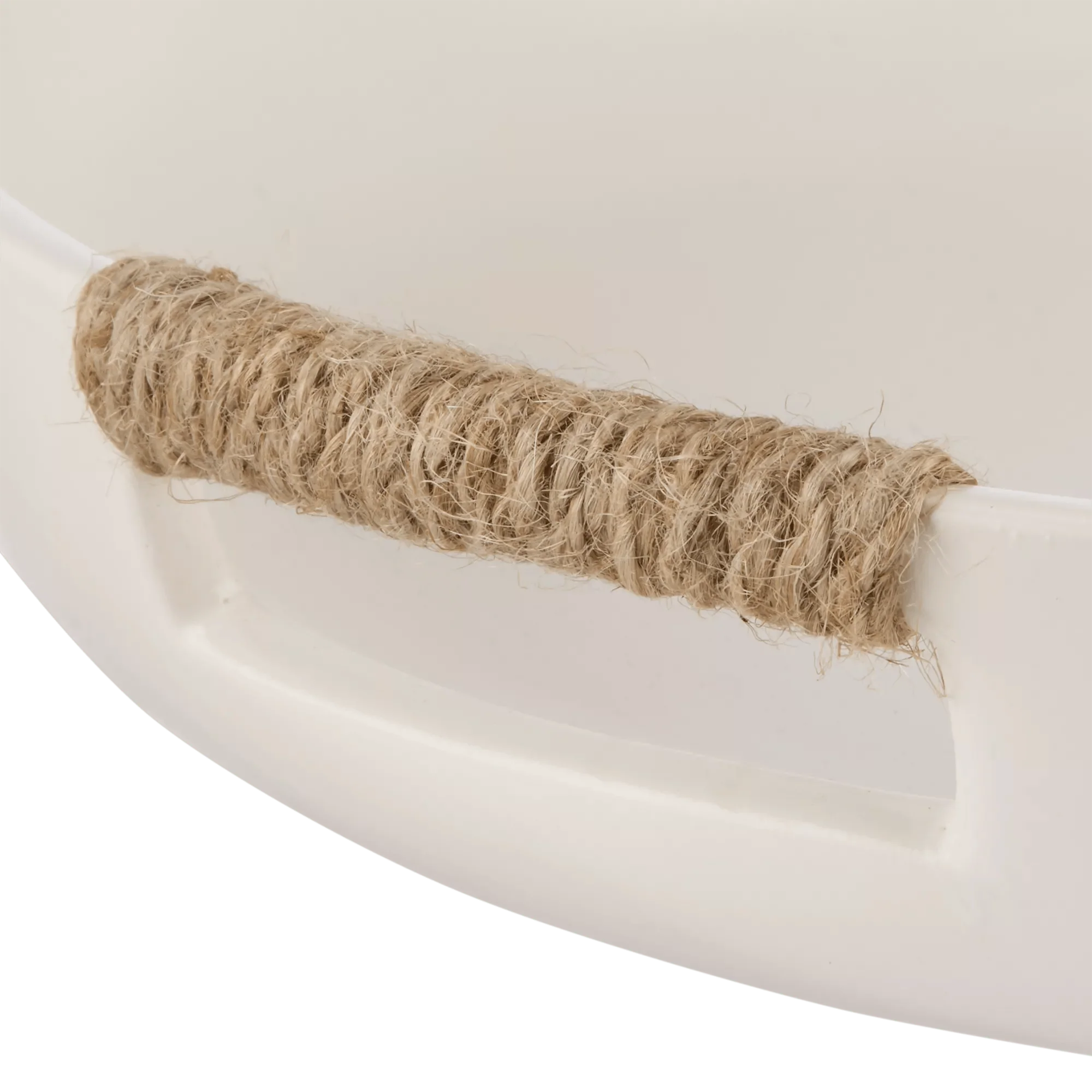 Ceramic Tray with Rope on Handles - Image 3
